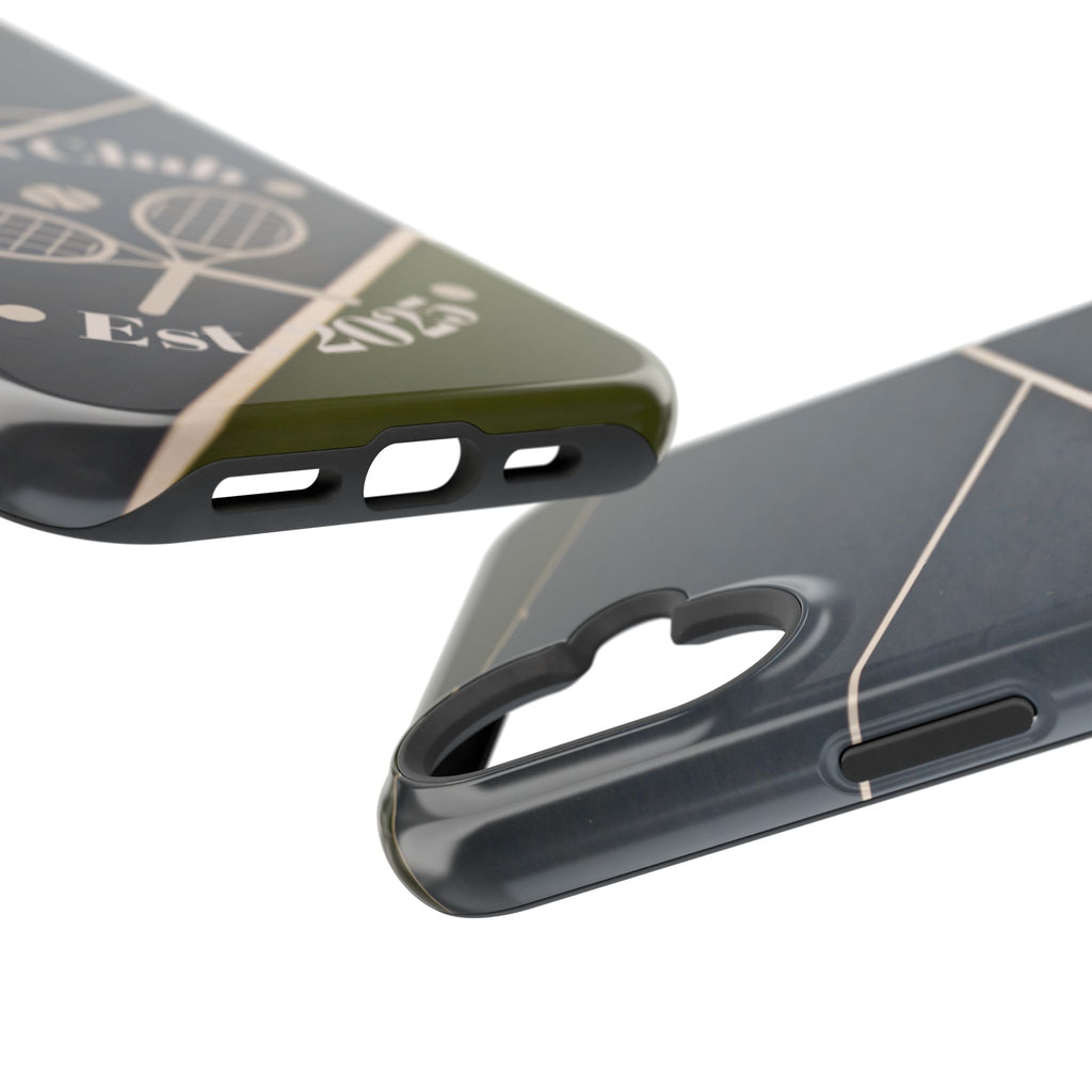 Tennis Impact-Resistant Phone Case — 'Ballers Club Est. 2025' Protective Cover