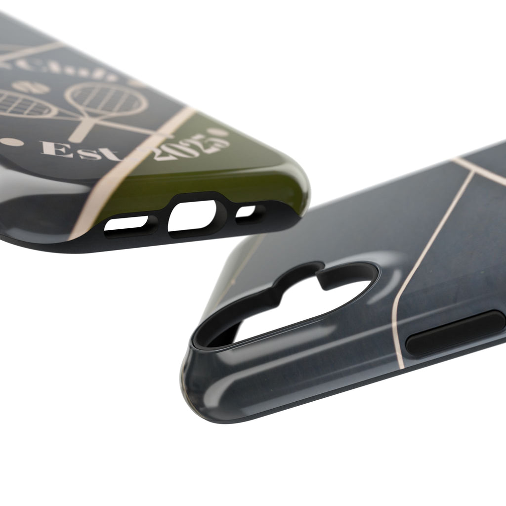 Tennis Impact-Resistant Phone Case — 'Ballers Club Est. 2025' Protective Cover