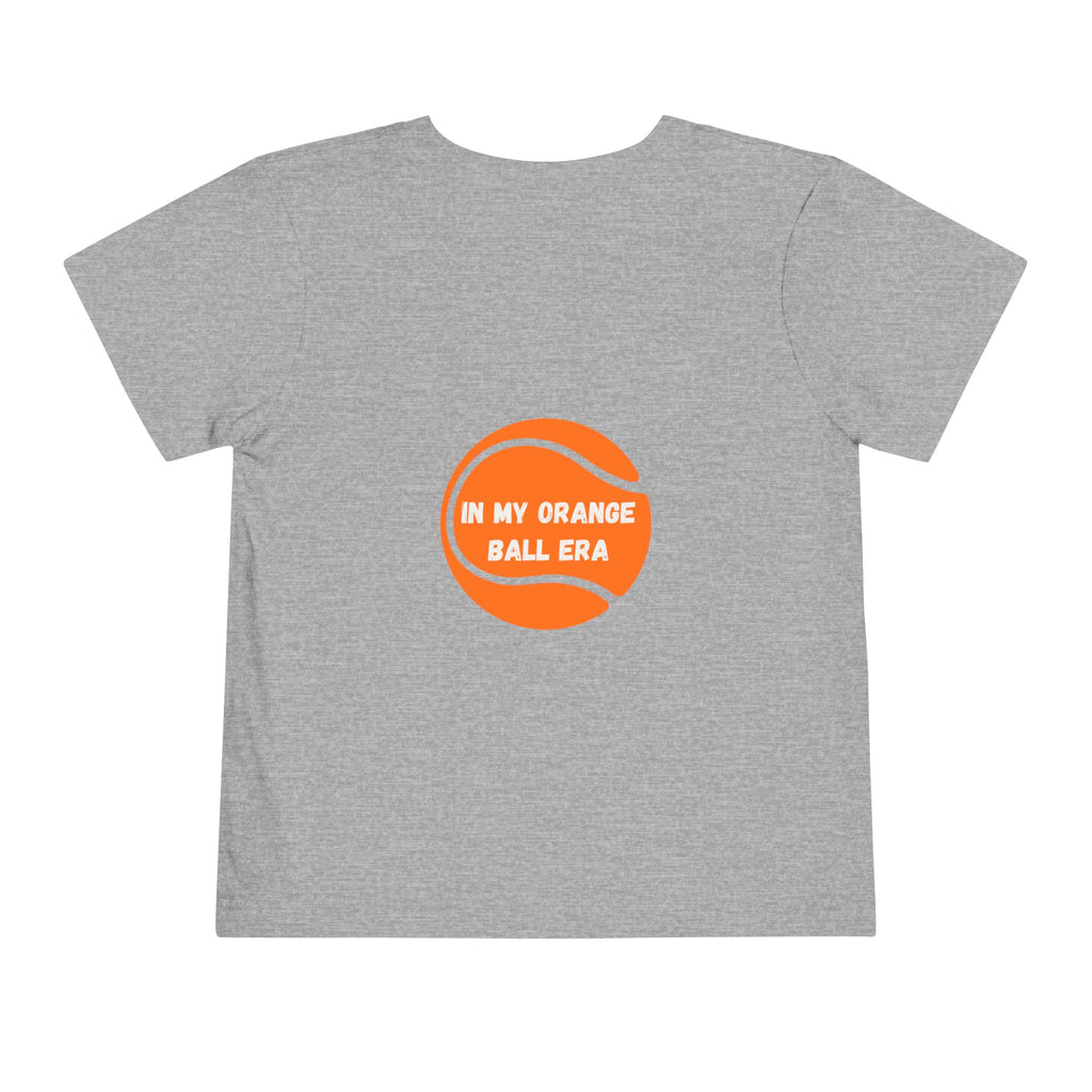 Boy's Toddler Junior Tee – "In My Orange Ball Era" Tennis Graphic Shirt