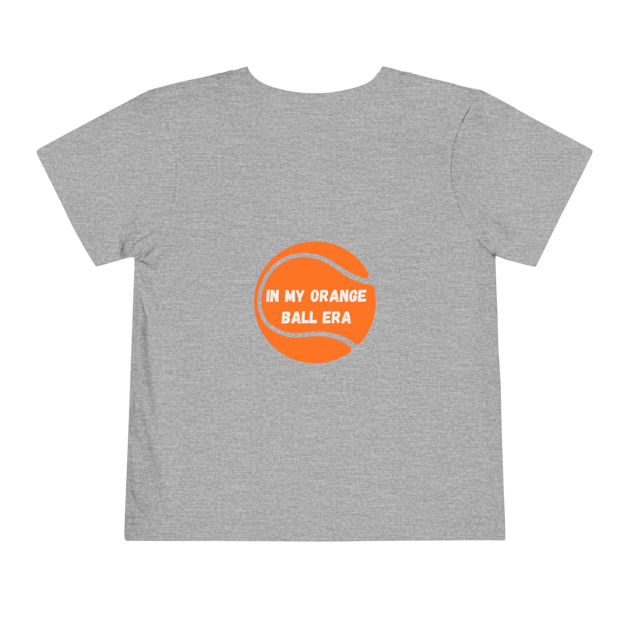 Boy's Toddler Junior Tee – "In My Orange Ball Era" Tennis Graphic Shirt