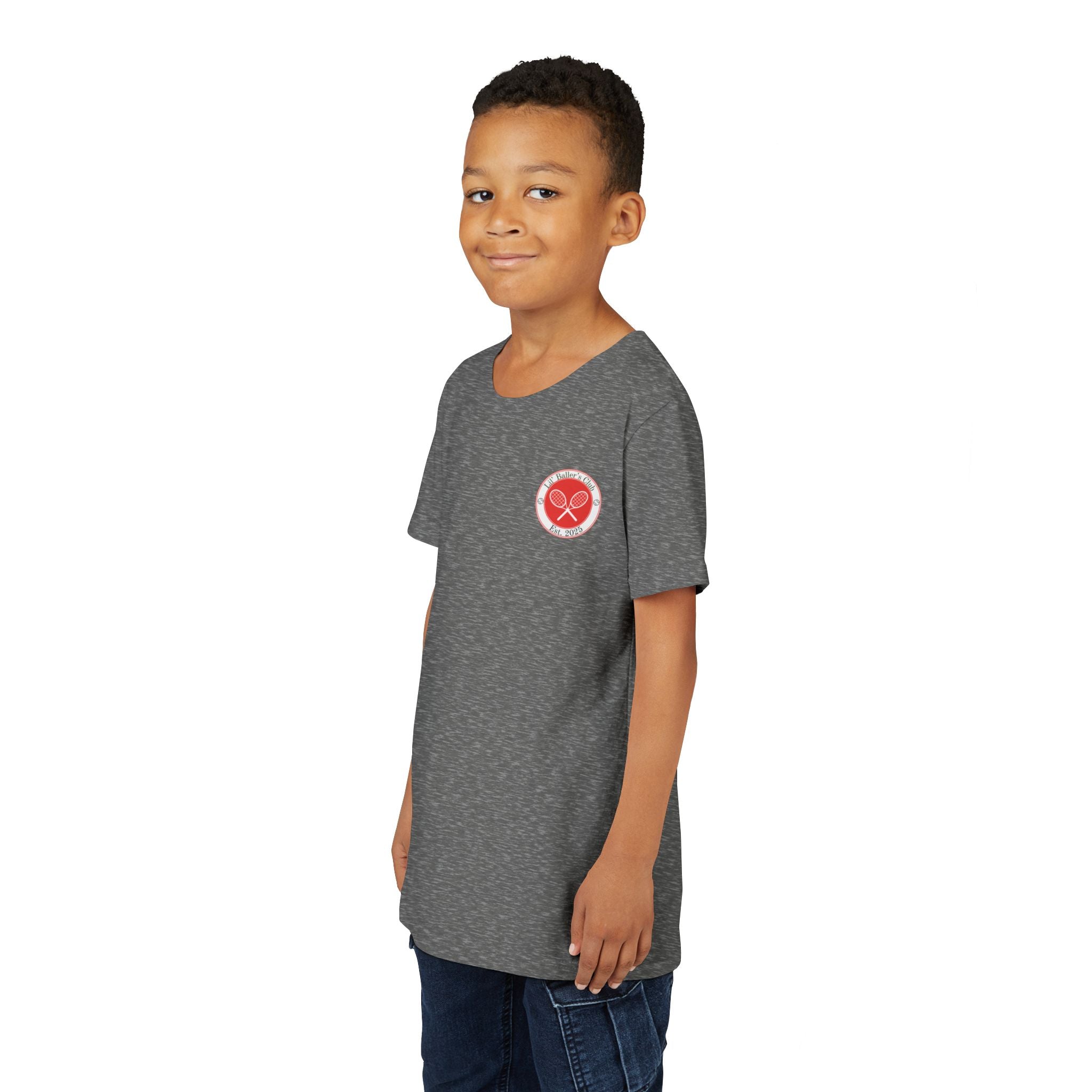 Boy's Junior's Tee - "In My Red Ball Era" Tennis T-Shirt