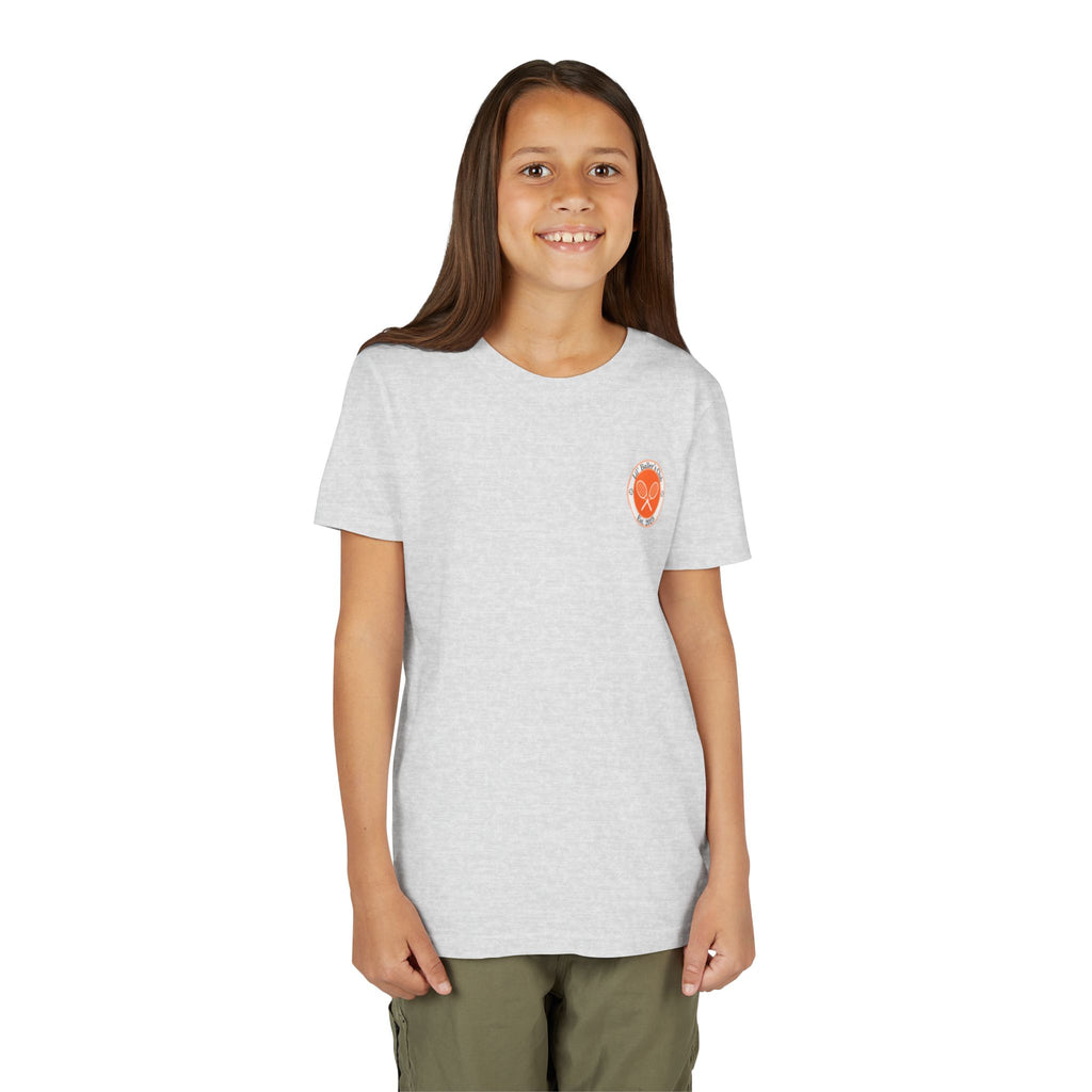 Girl's Junior's Tee - "In My Orange Ball Era" Tennis T-Shirt