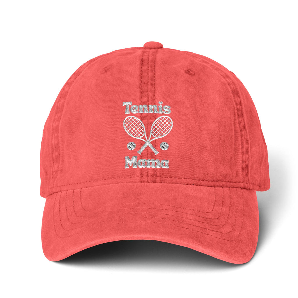 Women's Pigment-Dyed baseball Cap with Fashion Undervisor - White, Embroidered