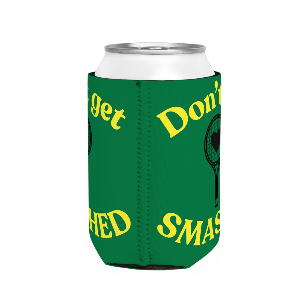 Can Cooler Sleeve - Green/yellow, Don't get smashed