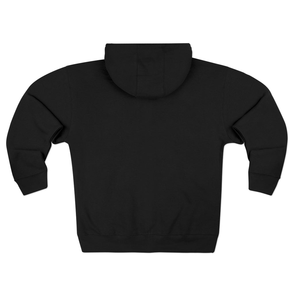Women's Zip Hoodie — 'Tennis mama' Front Zip Hoodie sweatshirt (white)
