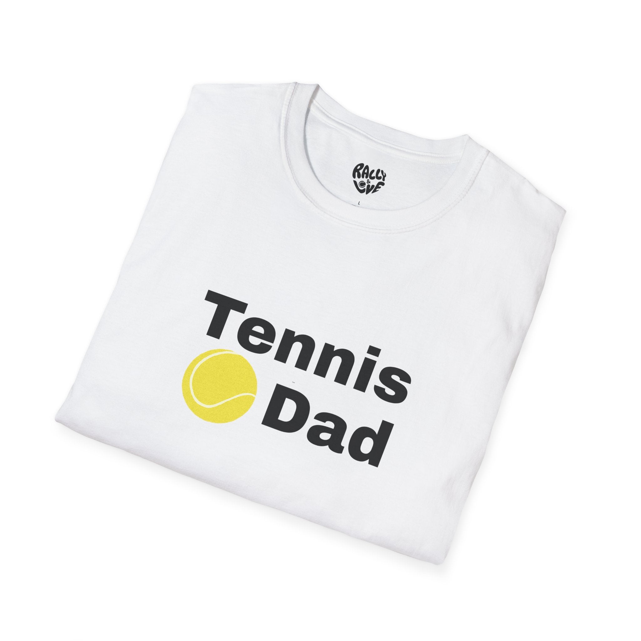 Men's T‑Shirt — 'Tennis dad' Tennis Ball Graphic Tee