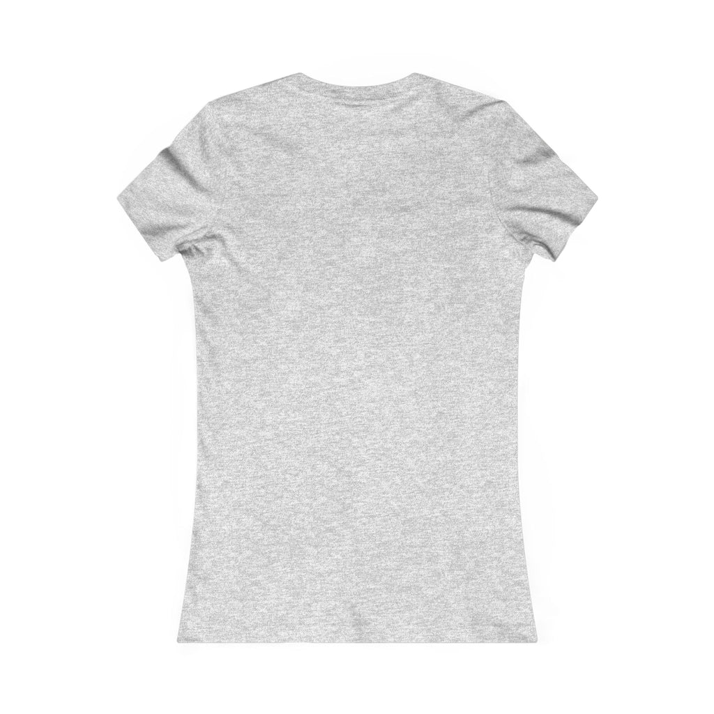 Women's Tennis Tee — Women's "Tennis Love" Shirt with Racket & Hearts