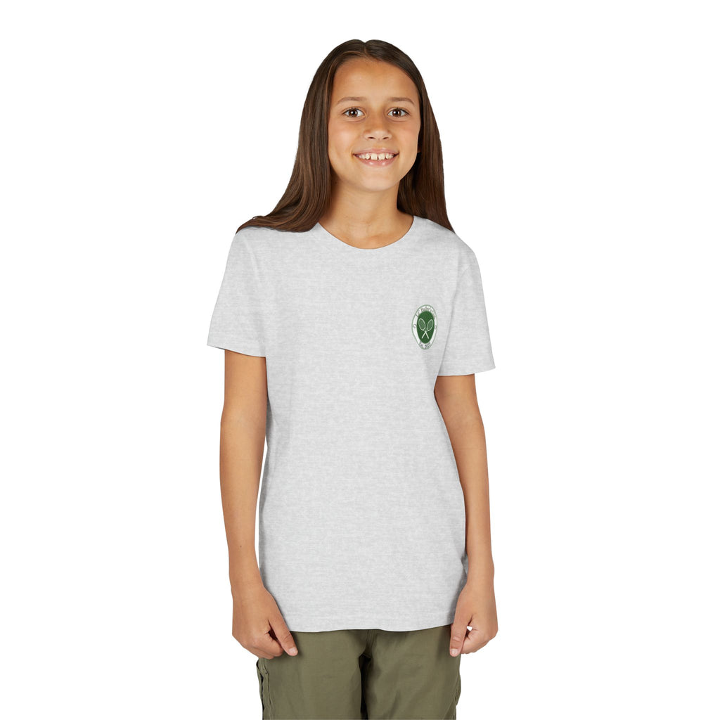 Girl's Junior's Tee - "In My Green Ball Era" Tennis T-Shirt