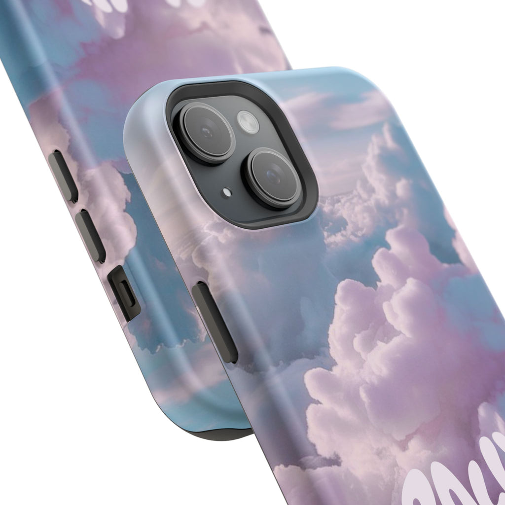 Impact-Resistant Phone Case — "Rally & Love" Clouds/Love in the Air