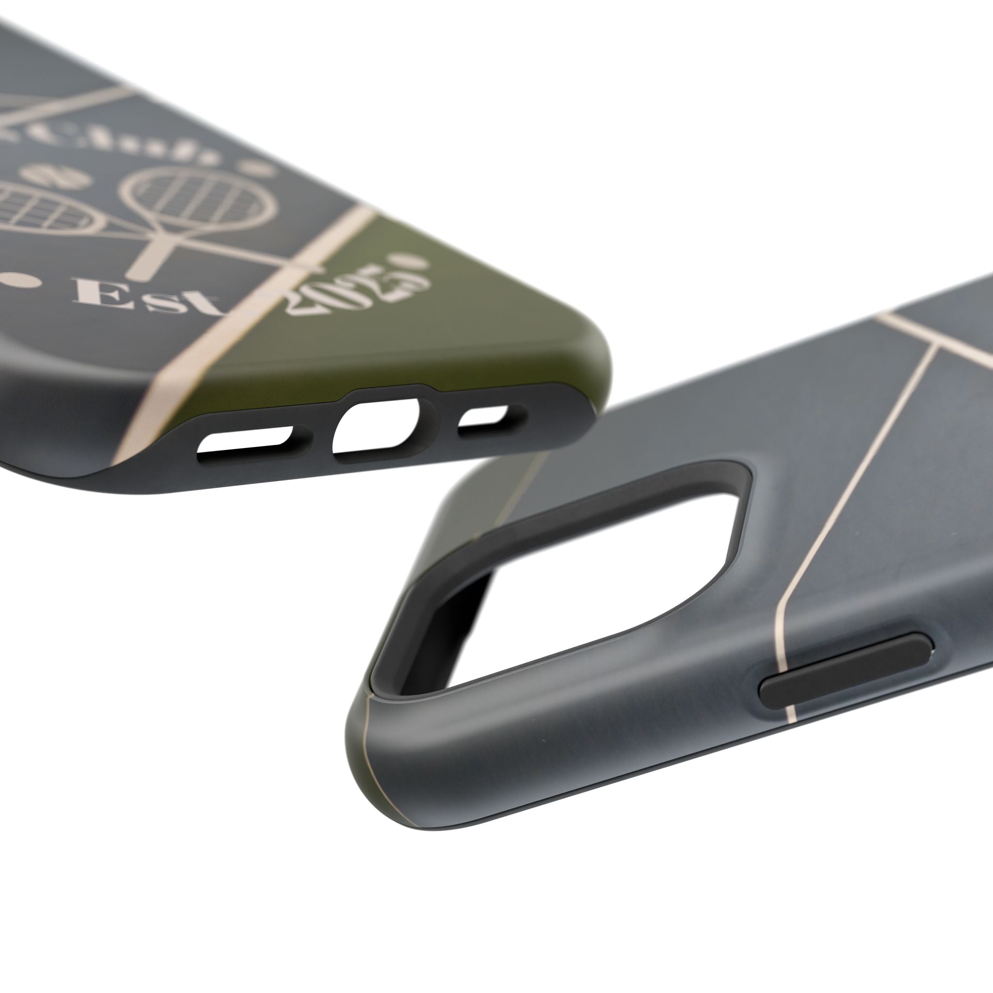 Tennis Impact-Resistant Phone Case — 'Ballers Club Est. 2025' Protective Cover