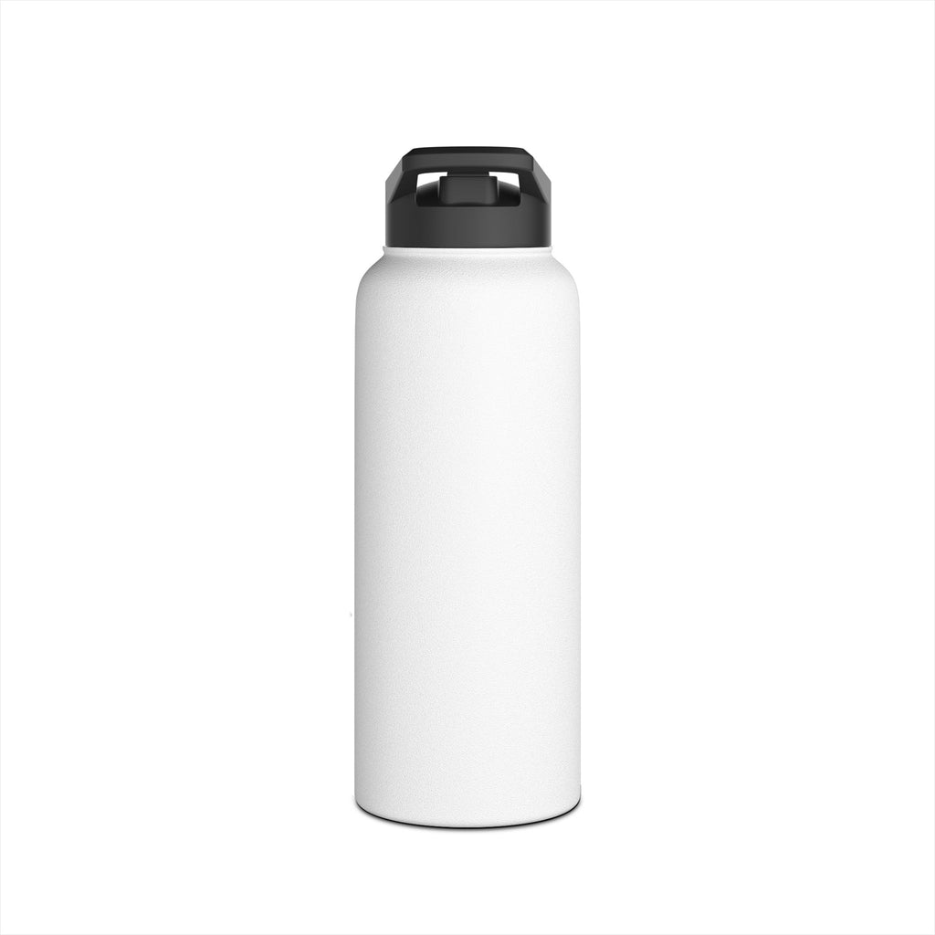 Tennis Water Bottle 18oz/32oz — 'Sip Happens' Stainless Steel Sports Bottle