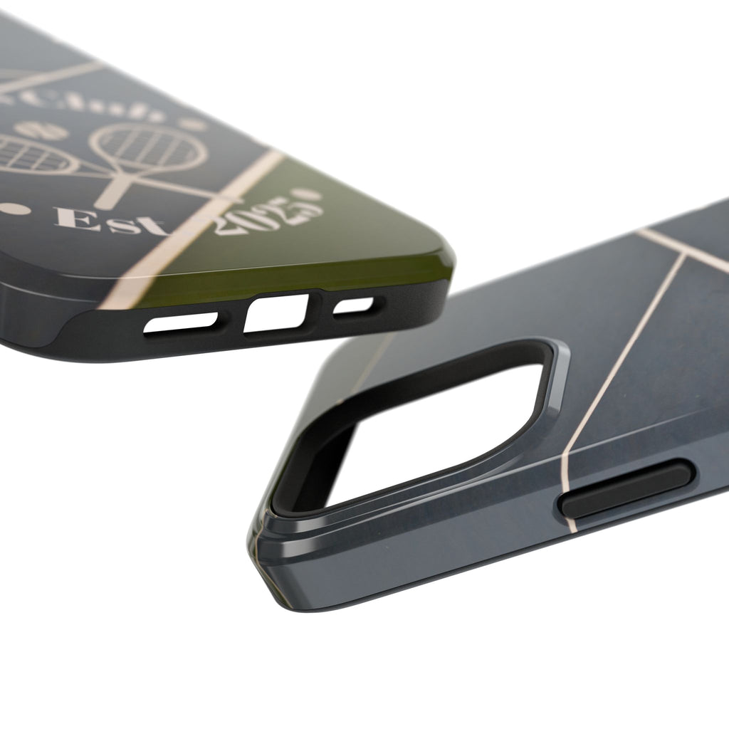 Tennis Impact-Resistant Phone Case — 'Ballers Club Est. 2025' Protective Cover