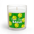 Glass Candle 11oz— "Fresh Tennis Balls" Tennis Ball Scented Candle