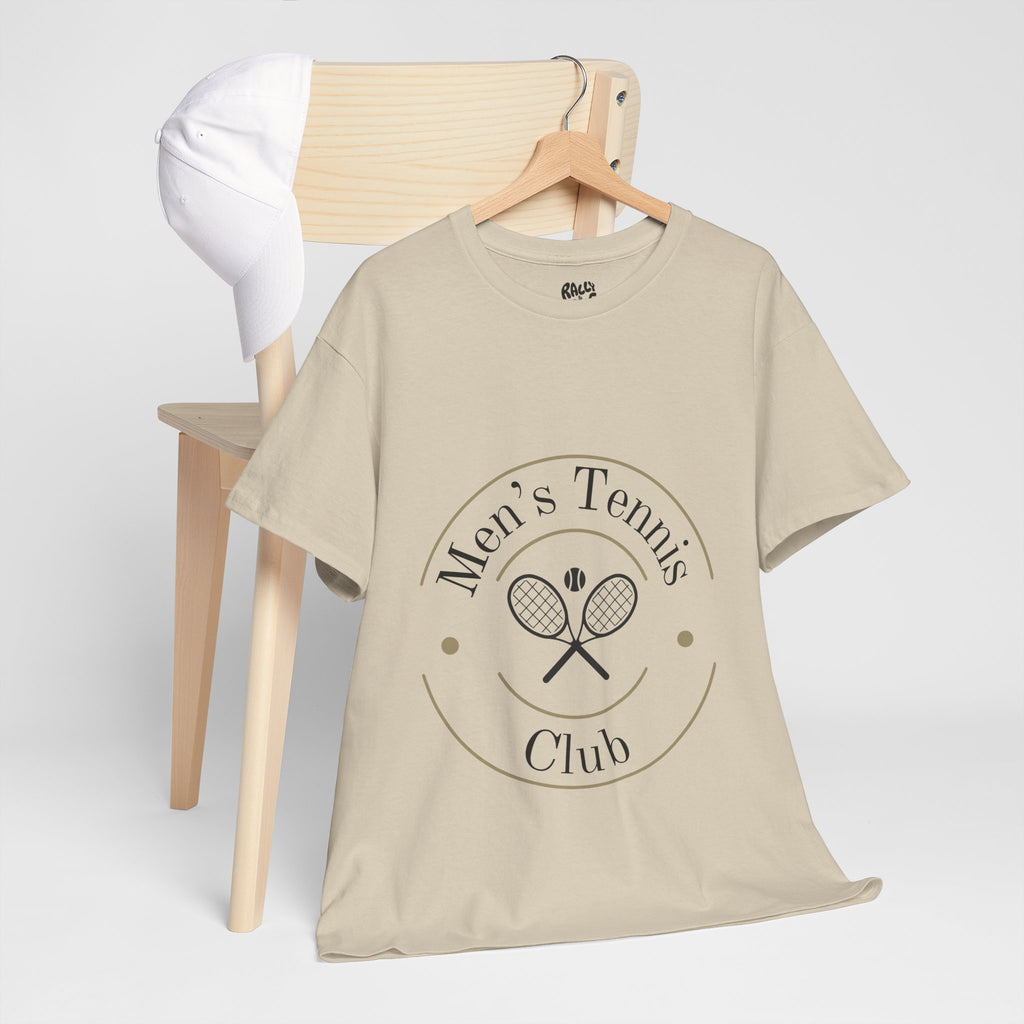 Men's Tee — 'Men's Tennis Club' Vintage Tennis Rackets T-Shirt