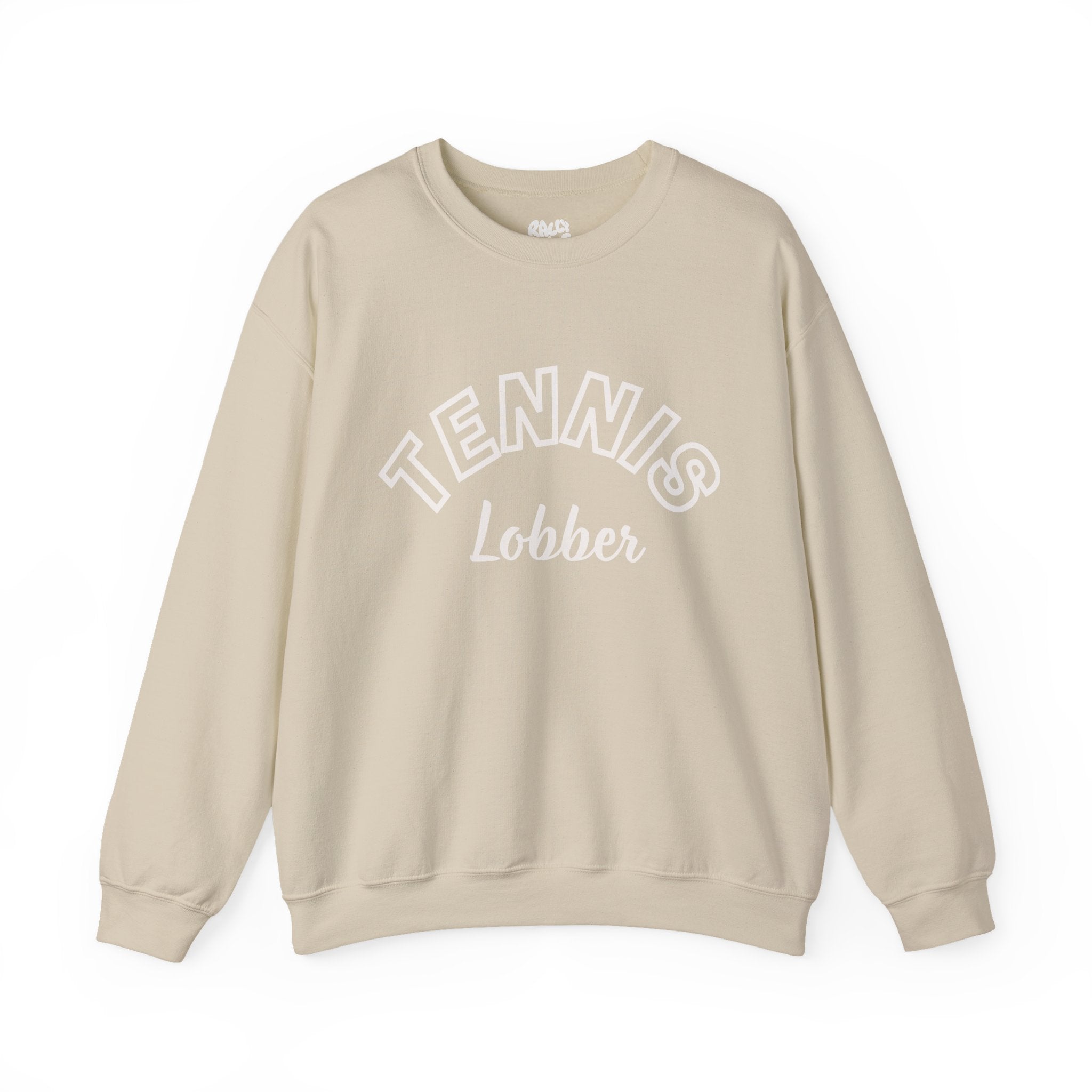 Women's Crewneck Sweatshirt — 'Tennis Lobbers/Lovers' Soft Pullover