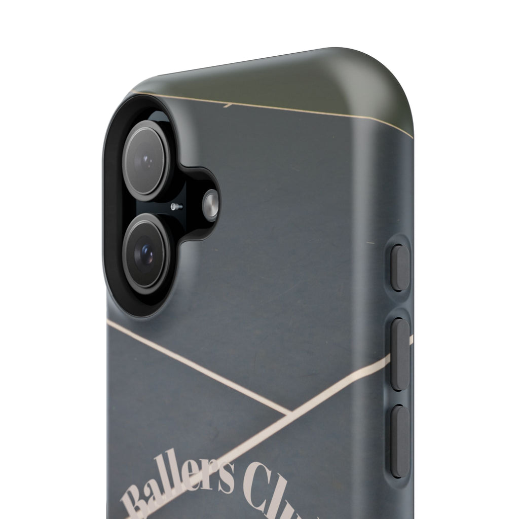 Tennis Impact-Resistant Phone Case — 'Ballers Club Est. 2025' Protective Cover