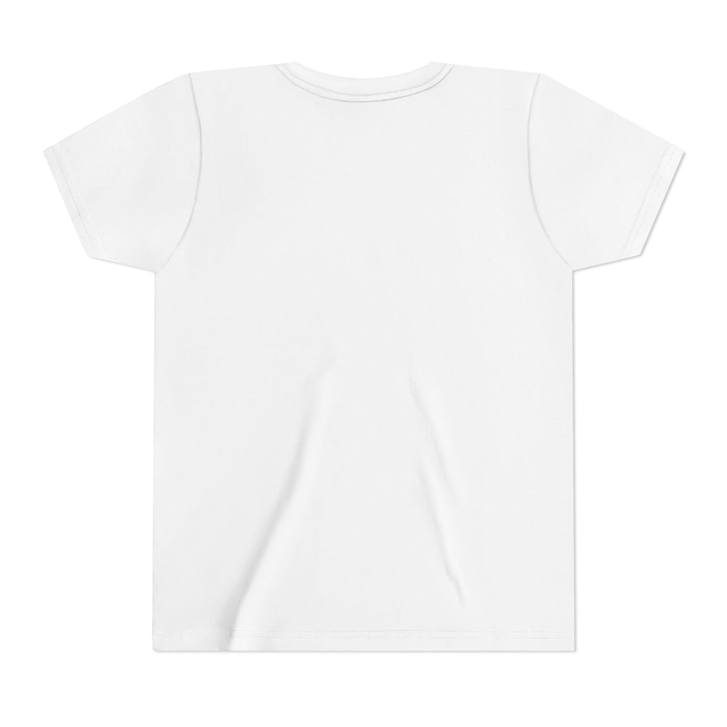 Boy's Junior Tee — Cute Smiling Tennis Ball "My Happy Place" Kids Shirt