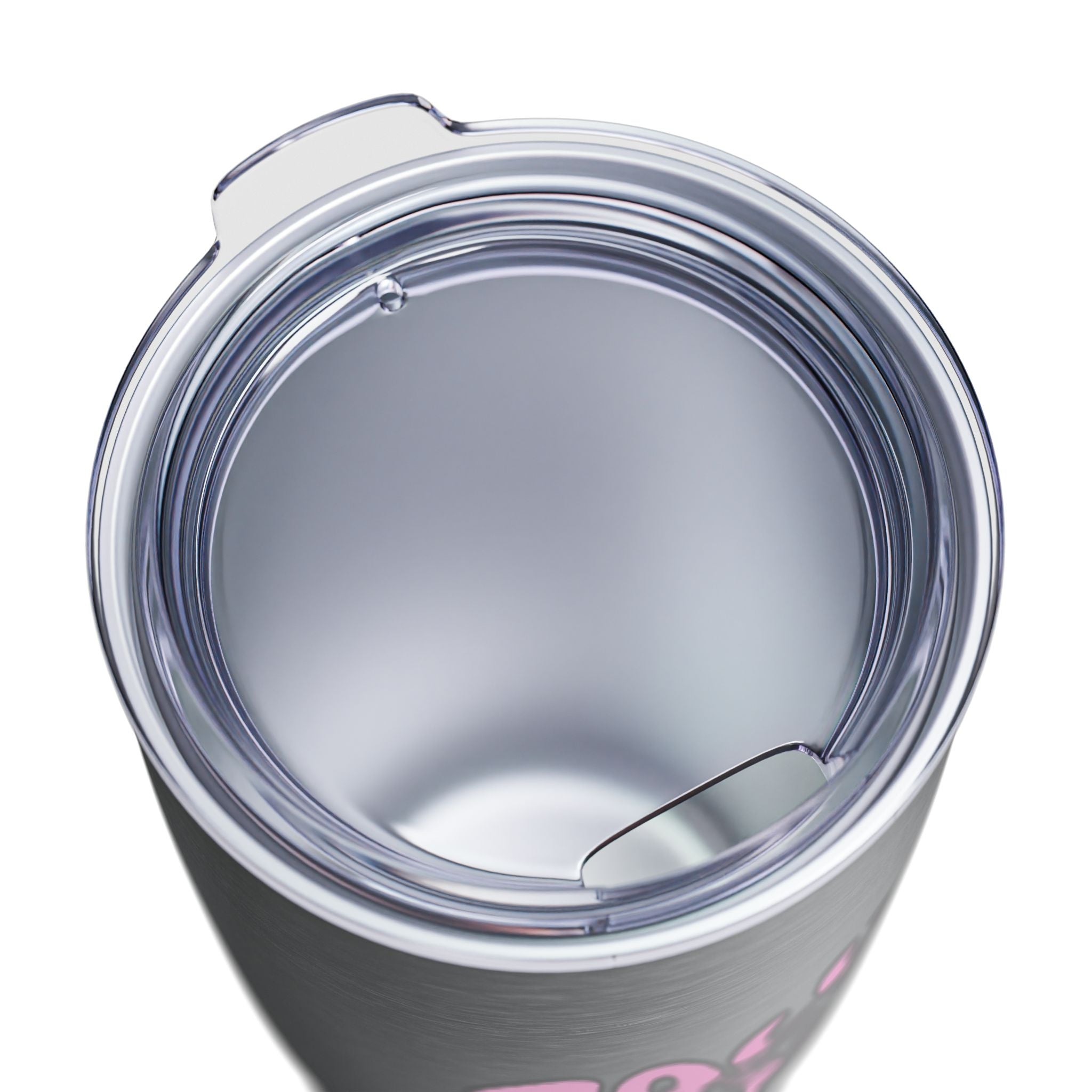 20oz Coffee Tumbler – "Rally & Love" Heart Design | Insulated Travel Cup for Everyday (Bubblegum pink)
