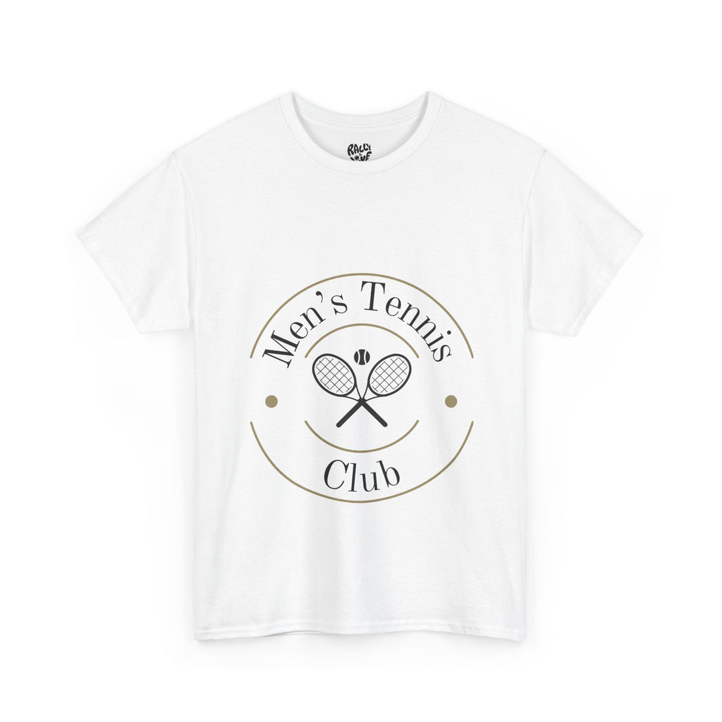 Men's Tee — 'Men's Tennis Club' Vintage Tennis Rackets T-Shirt