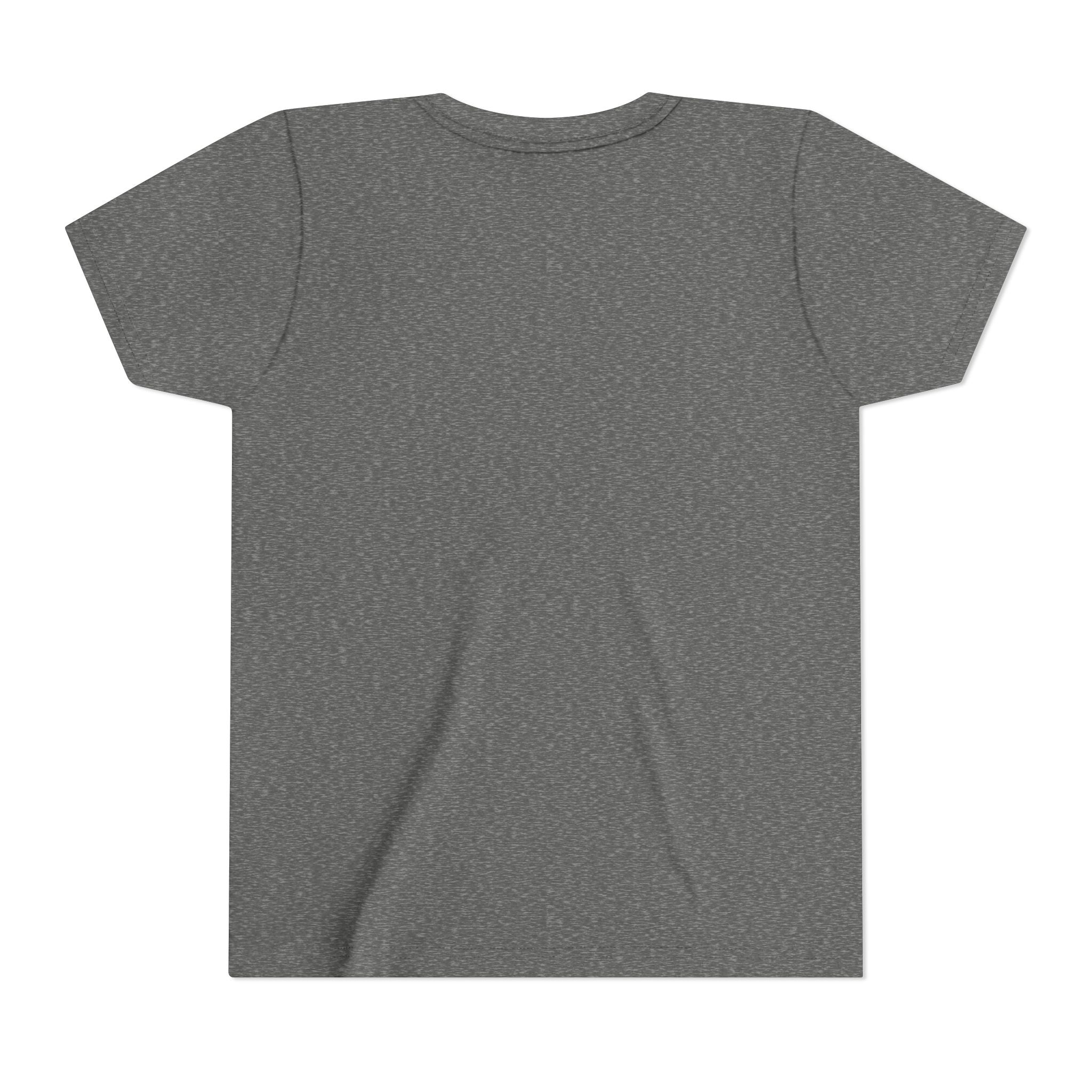 Girl's Junior Tee — 'Rally & Love' Heart Graphic Kids T-Shirt (bubblegum pink)