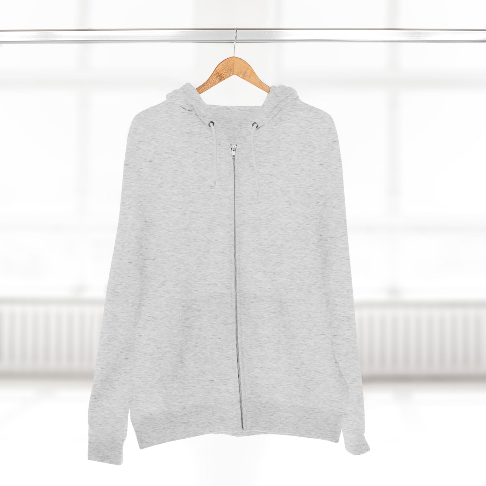 Women's Zip Hoodie — 'Tennis mama' Zip Hoodie sweatshirt (tan)