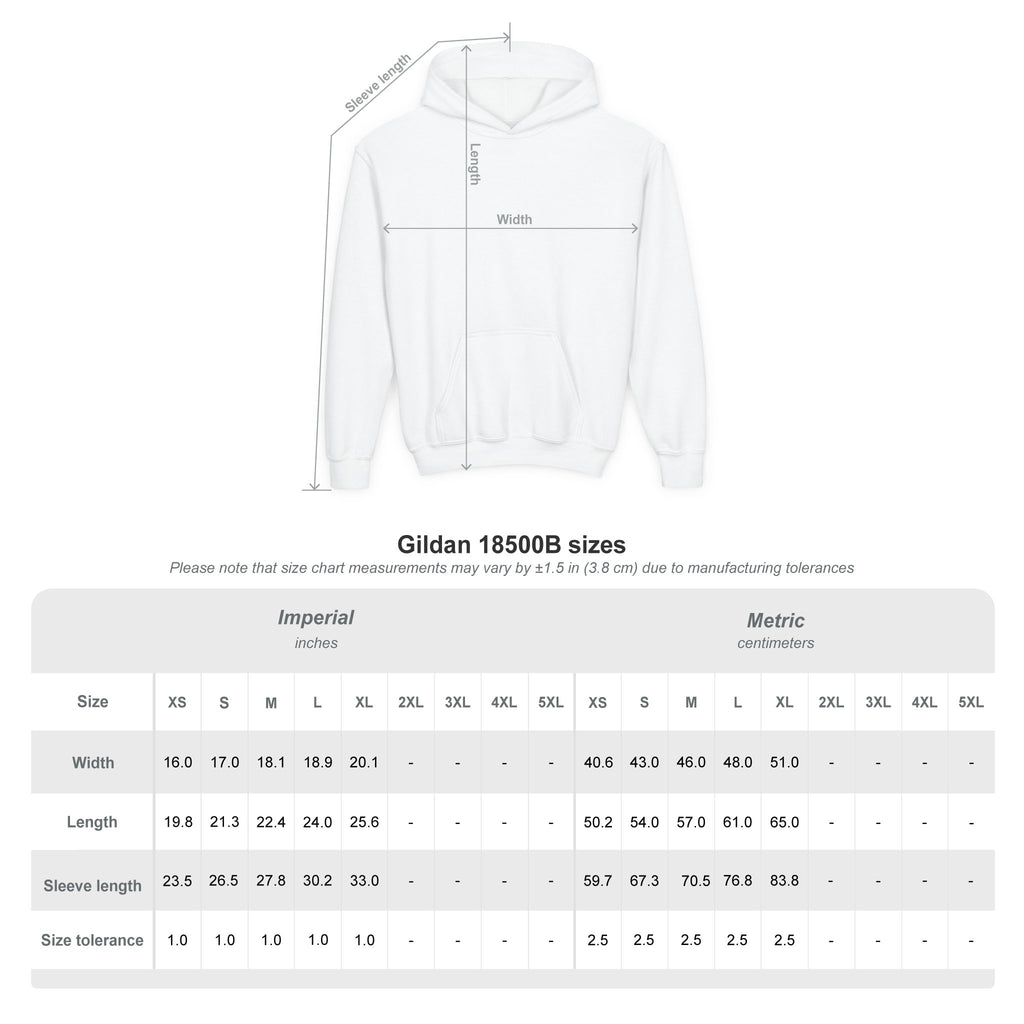 Girl's Junior Hoodie sweatshirt — "Rally & Love" Heart Chest Tennis Graphic Sweatshirt (Pink logo)