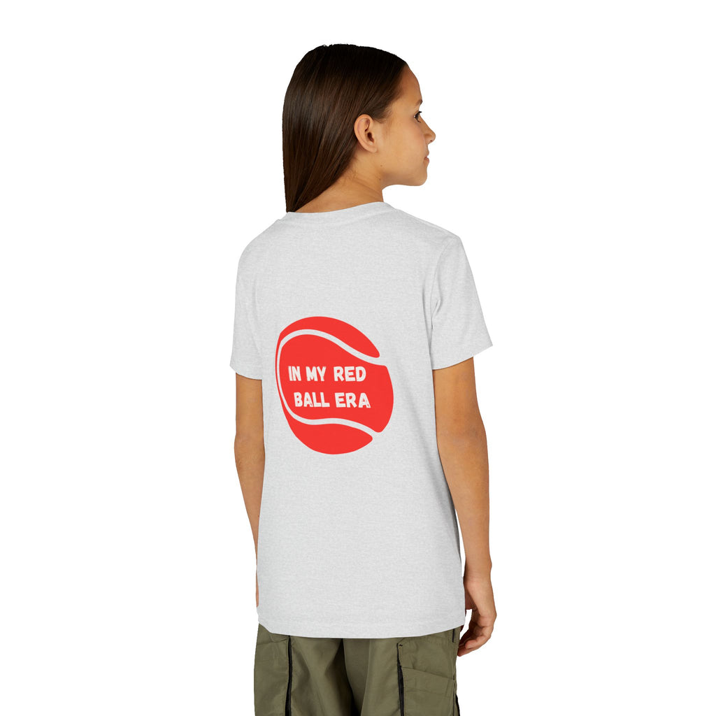 Girl's Junior's Tee - "In My Red Ball Era" Tennis T-Shirt