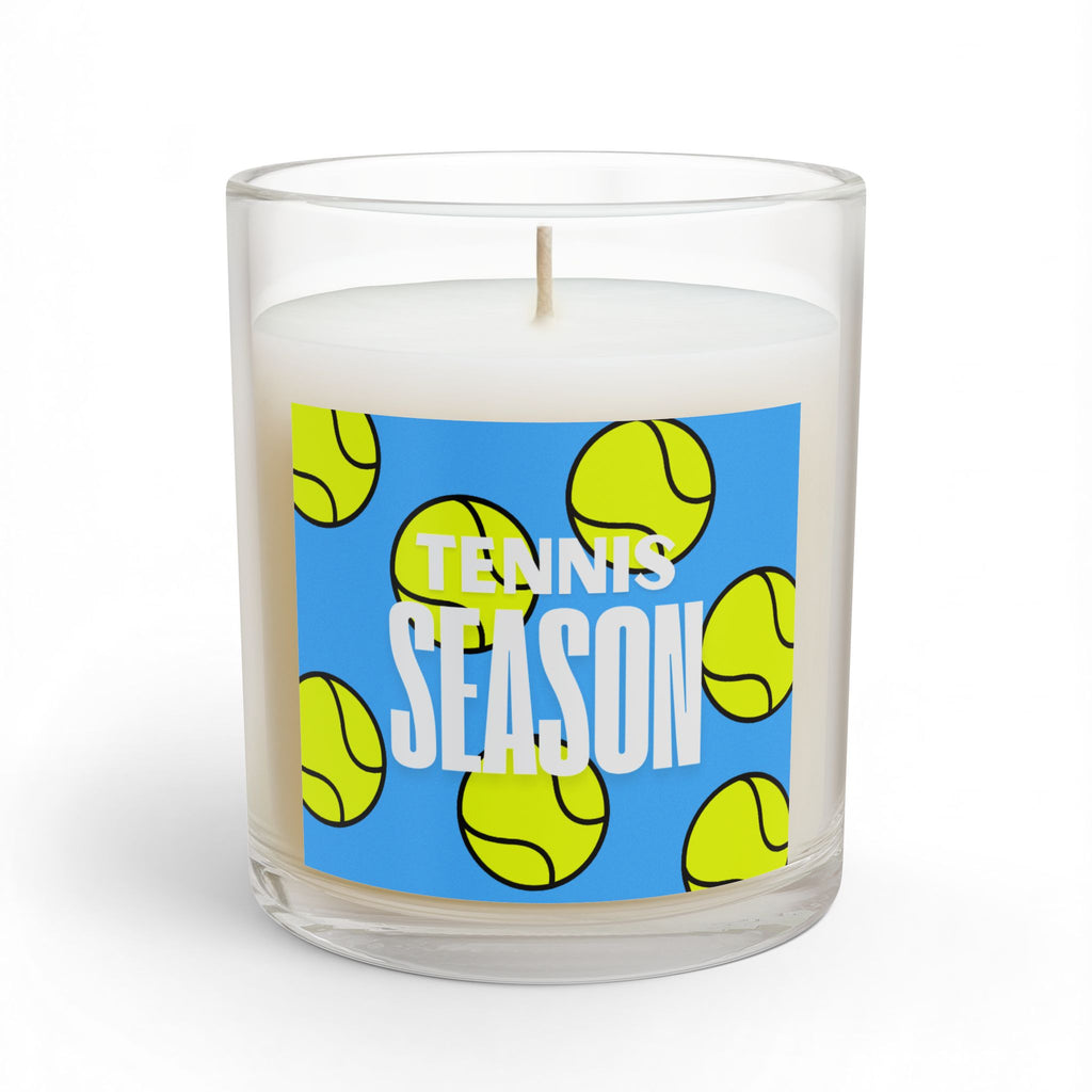 Glass Candle 11 oz — Tennis Season