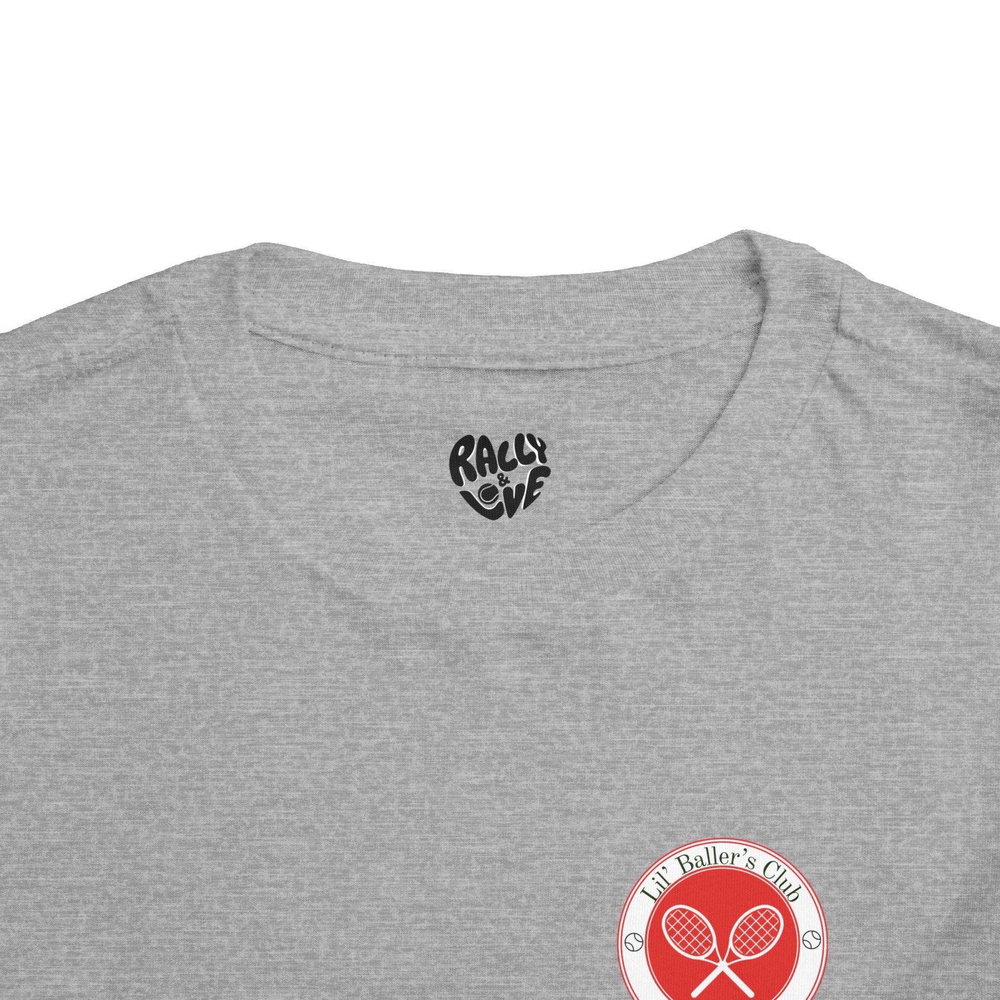 Boy's Toddler Junior Tee – "In My Red Ball Era" Tennis Graphic Shirt