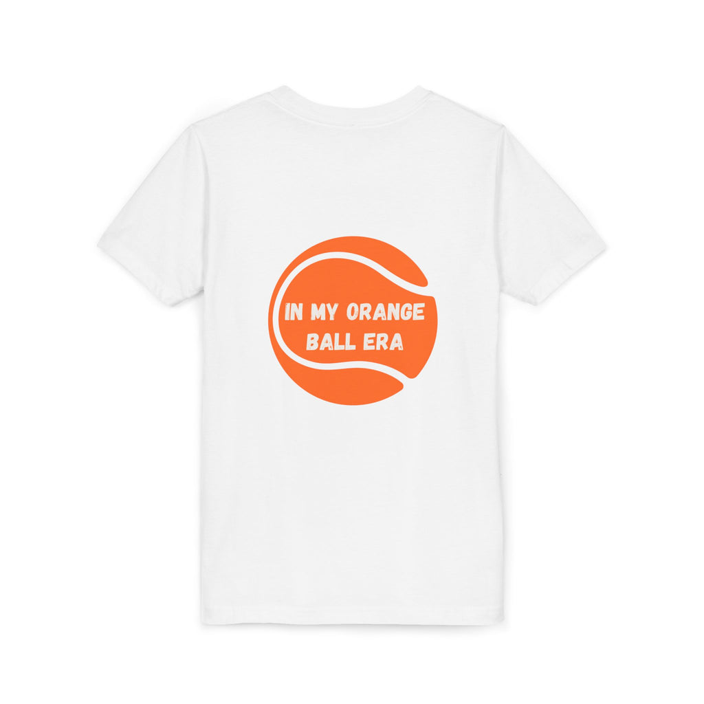 Boy's Junior's Tee - "In My Orange Ball Era" Tennis T-Shirt