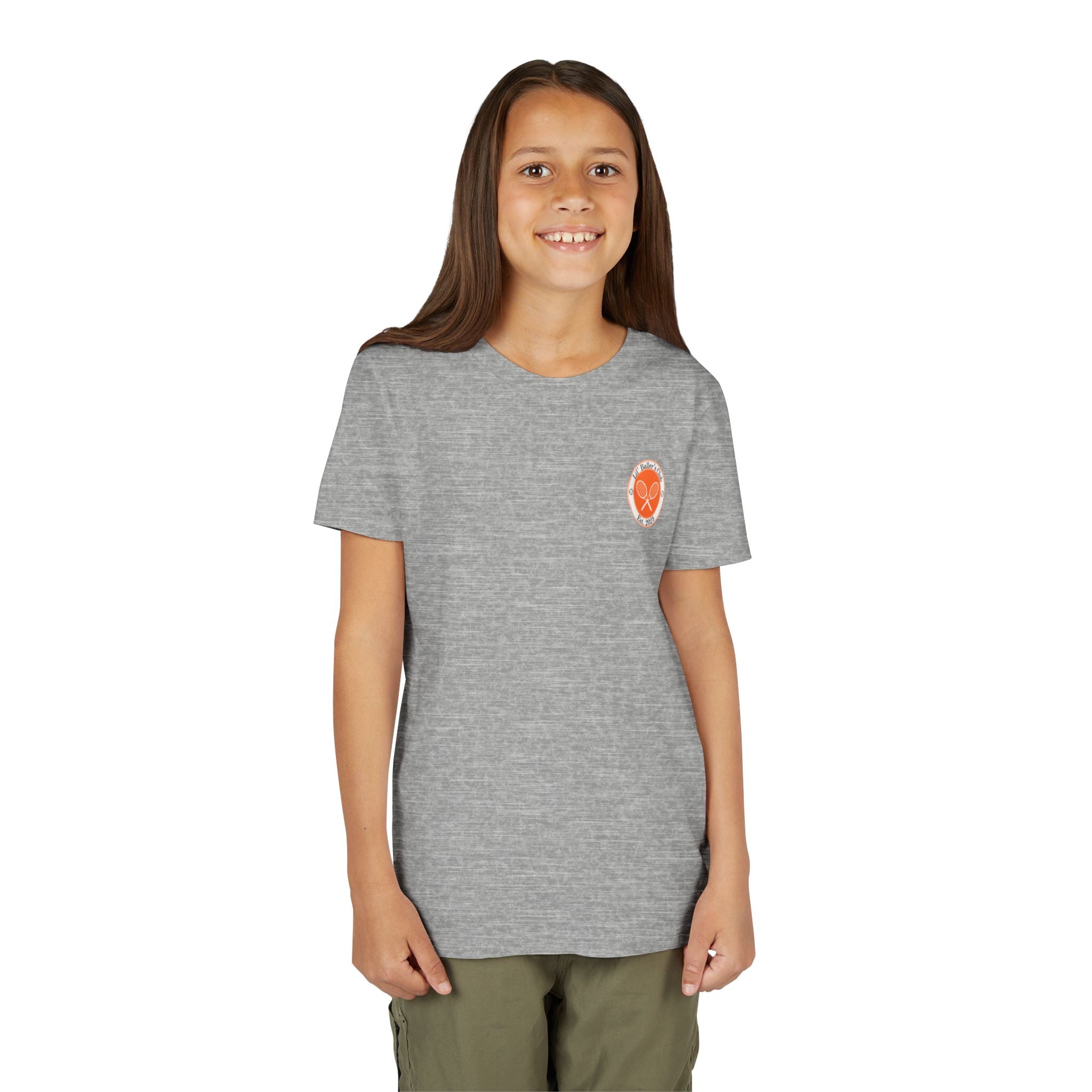 Girl's Junior's Tee - "In My Orange Ball Era" Tennis T-Shirt