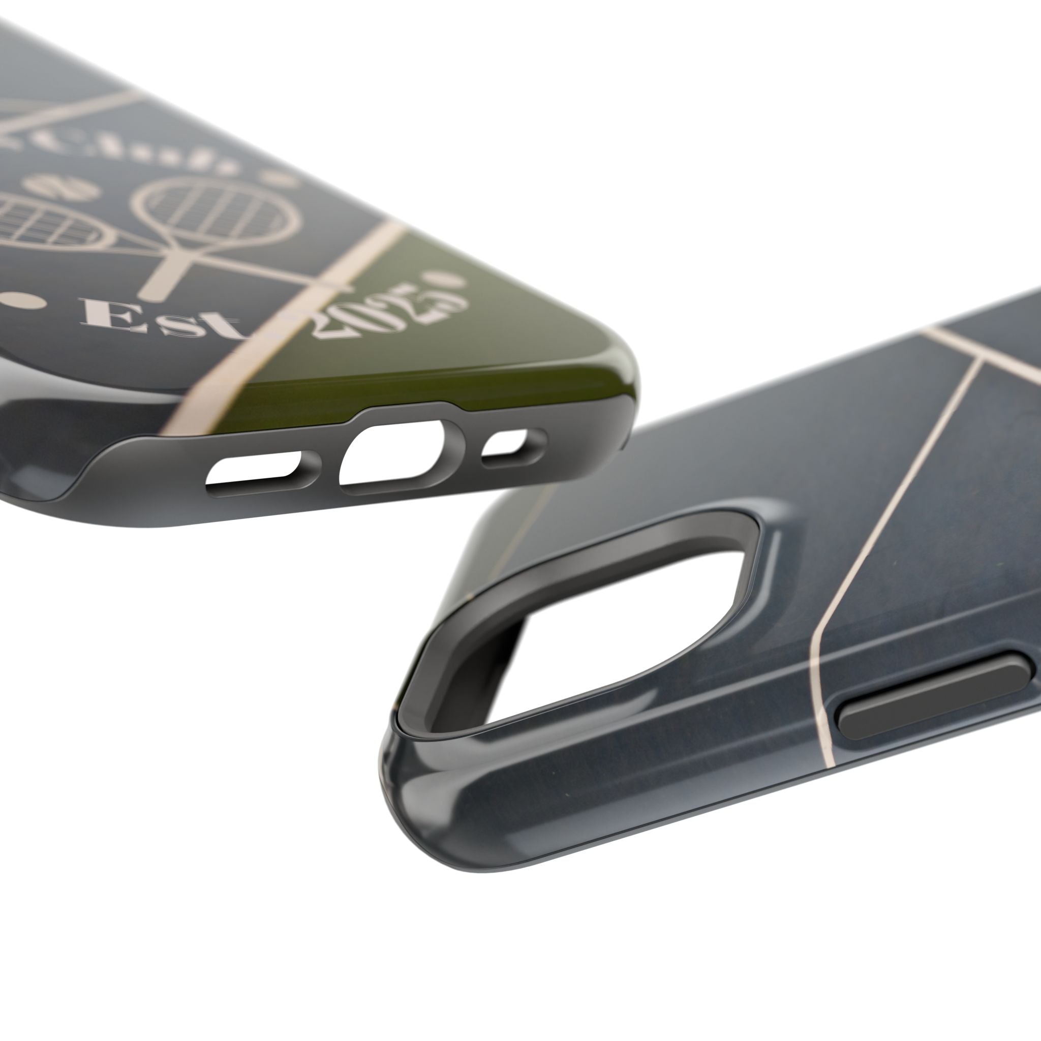 Tennis Impact-Resistant Phone Case — 'Ballers Club Est. 2025' Protective Cover