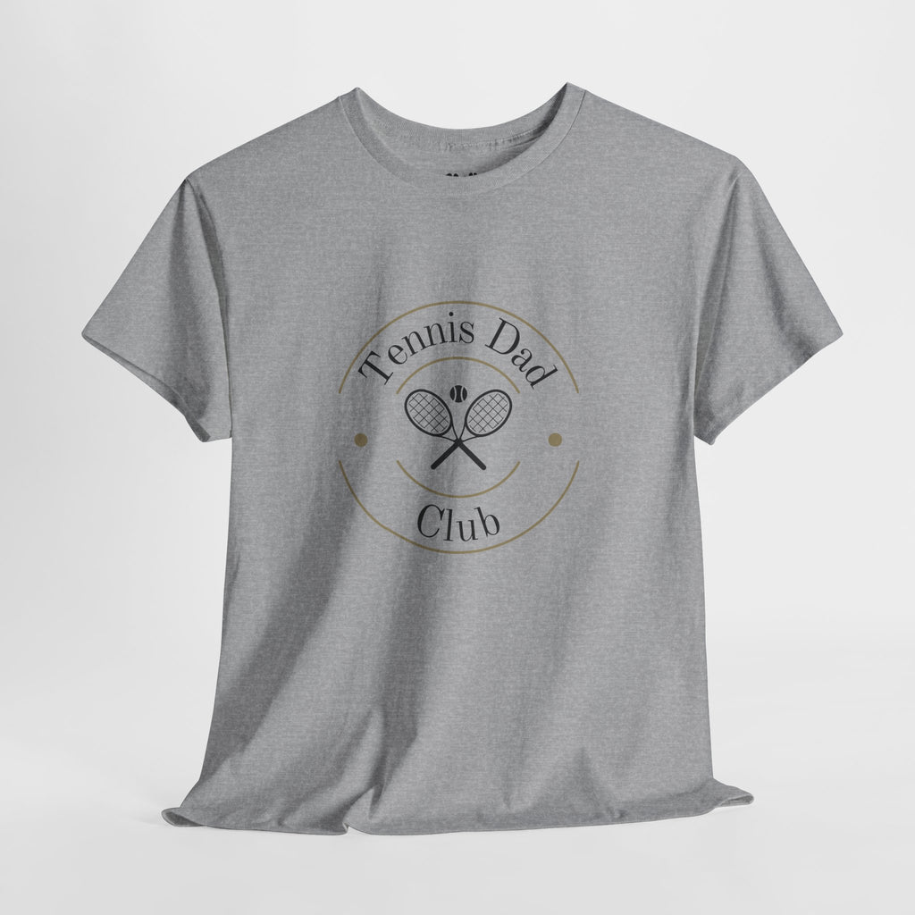 Men's T‑Shirt — 'Tennis Dad Club' Vintage Tennis Racket Graphic Tee