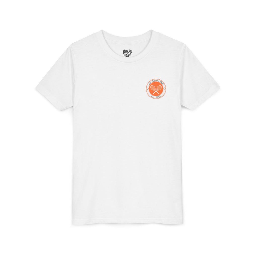 Girl's Junior's Tee - "In My Orange Ball Era" Tennis T-Shirt