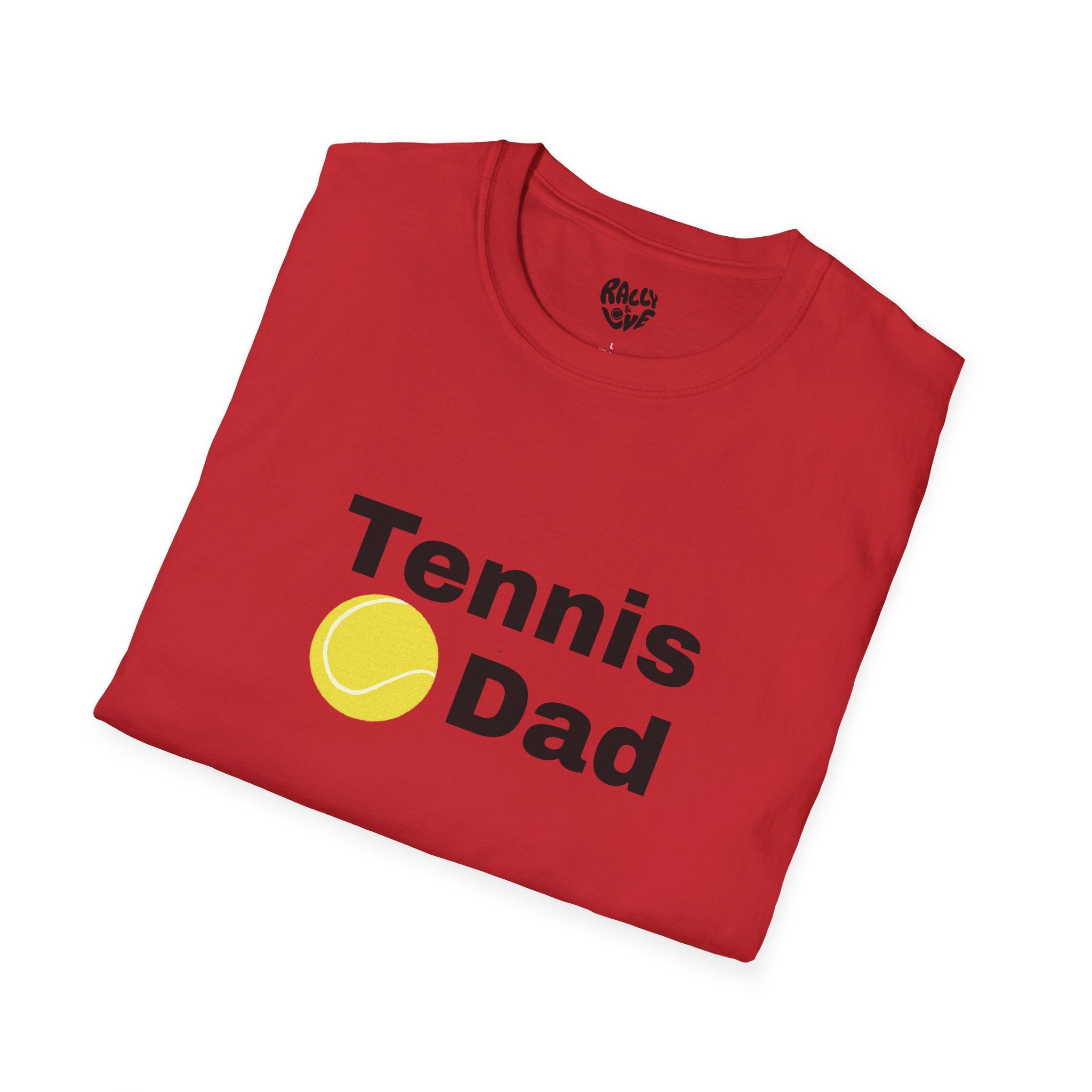 Men's T‑Shirt — 'Tennis dad' Tennis Ball Graphic Tee