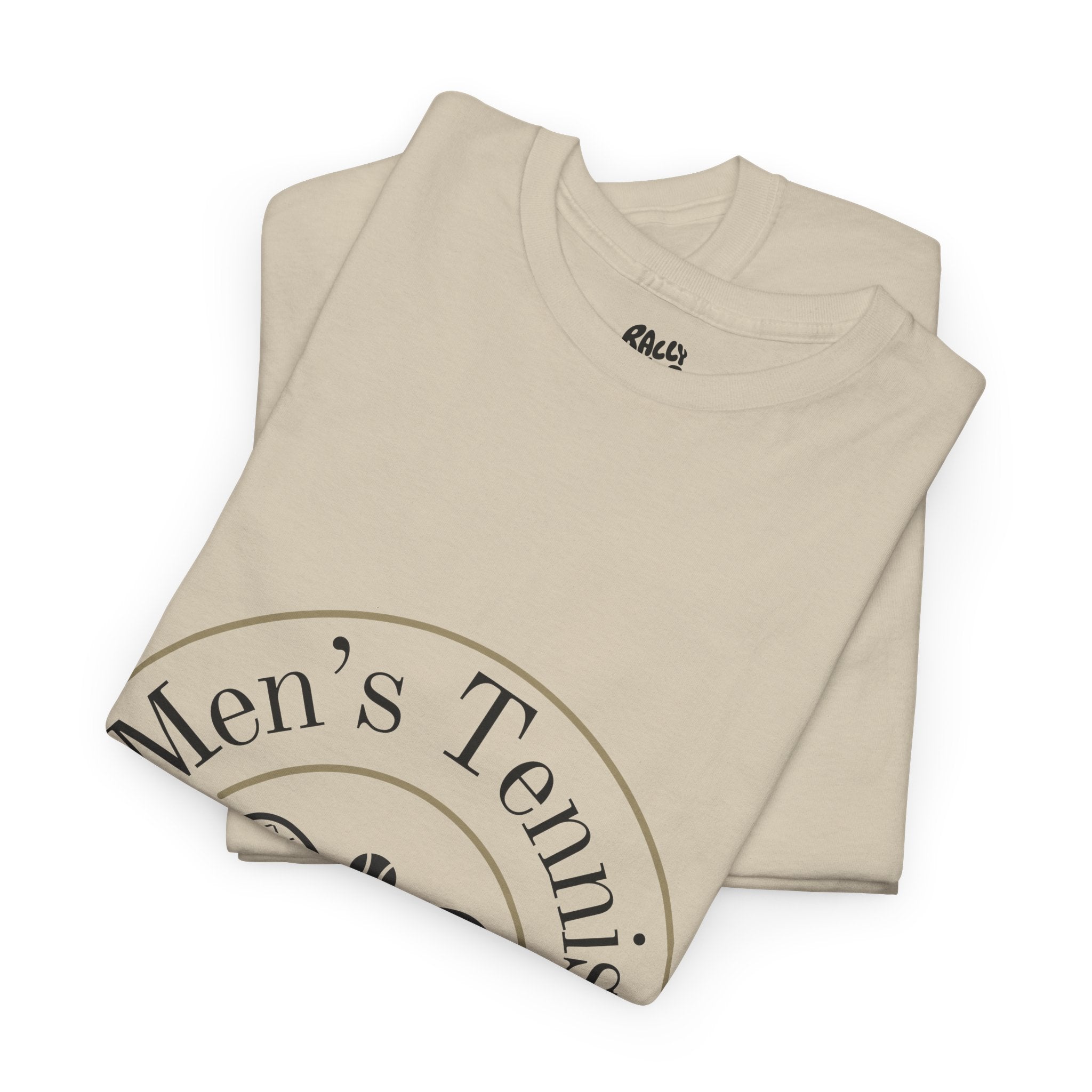 Men's Tee — 'Men's Tennis Club' Vintage Tennis Rackets T-Shirt