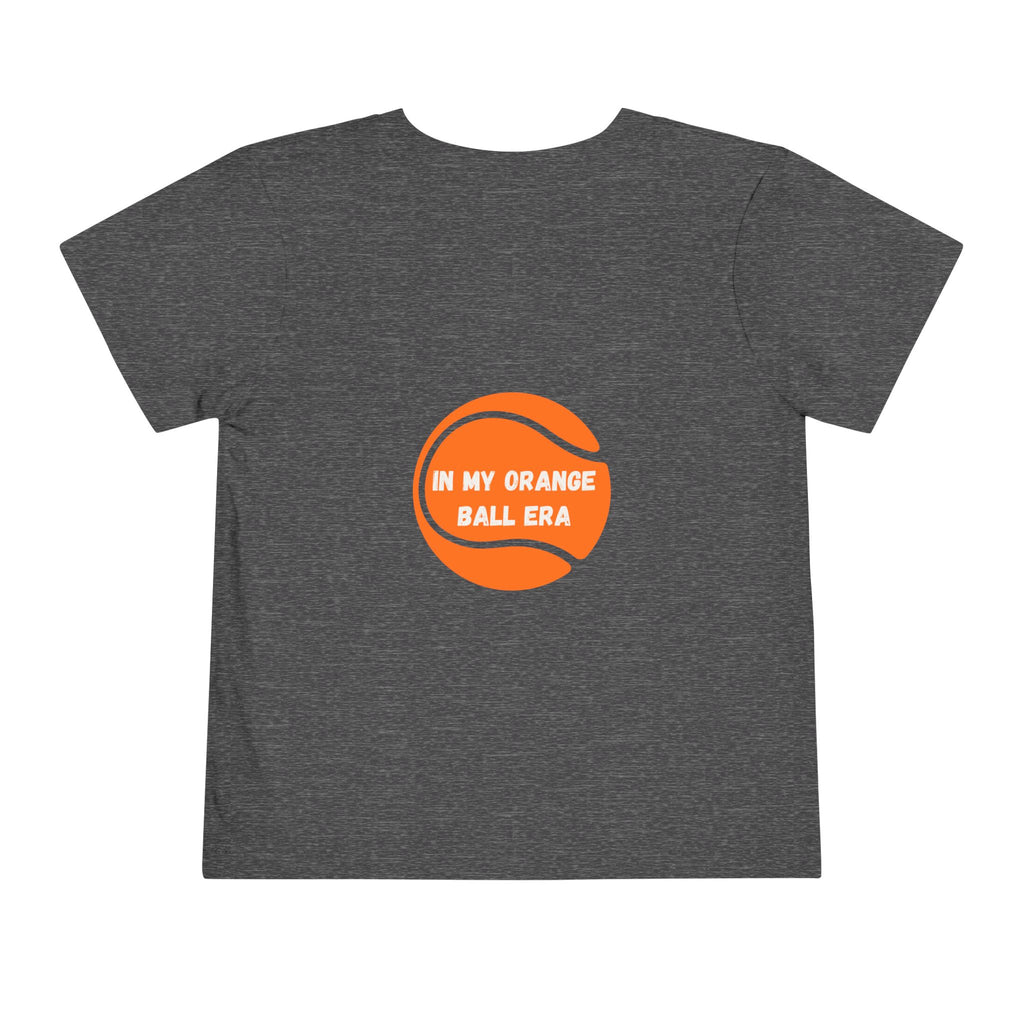 Boy's Toddler Junior Tee – "In My Orange Ball Era" Tennis Graphic Shirt