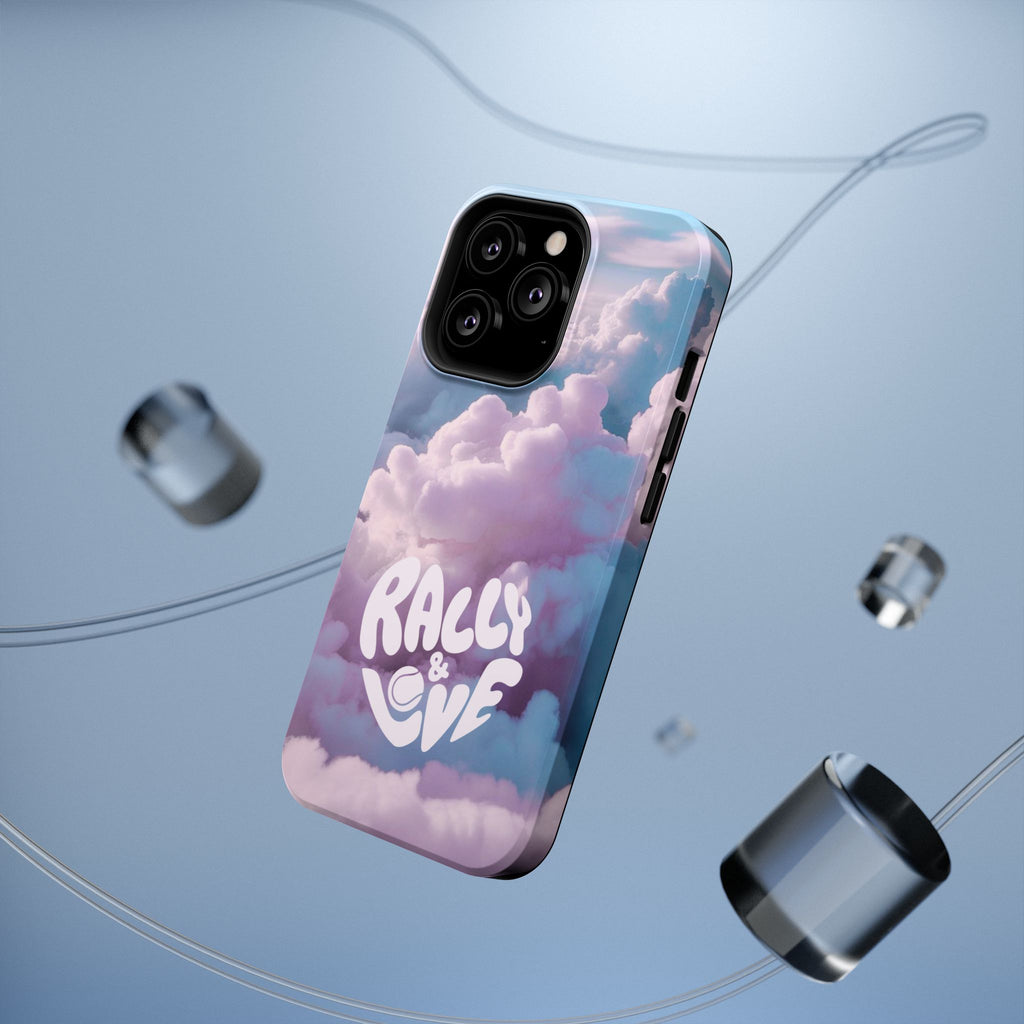 Impact-Resistant Phone Case — "Rally & Love" Clouds/Love in the Air