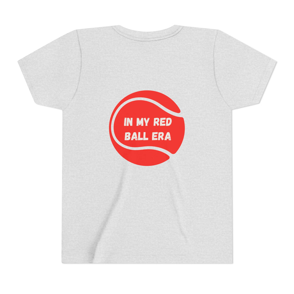 Boy's Junior's Tee - "In My Red Ball Era" Tennis T-Shirt