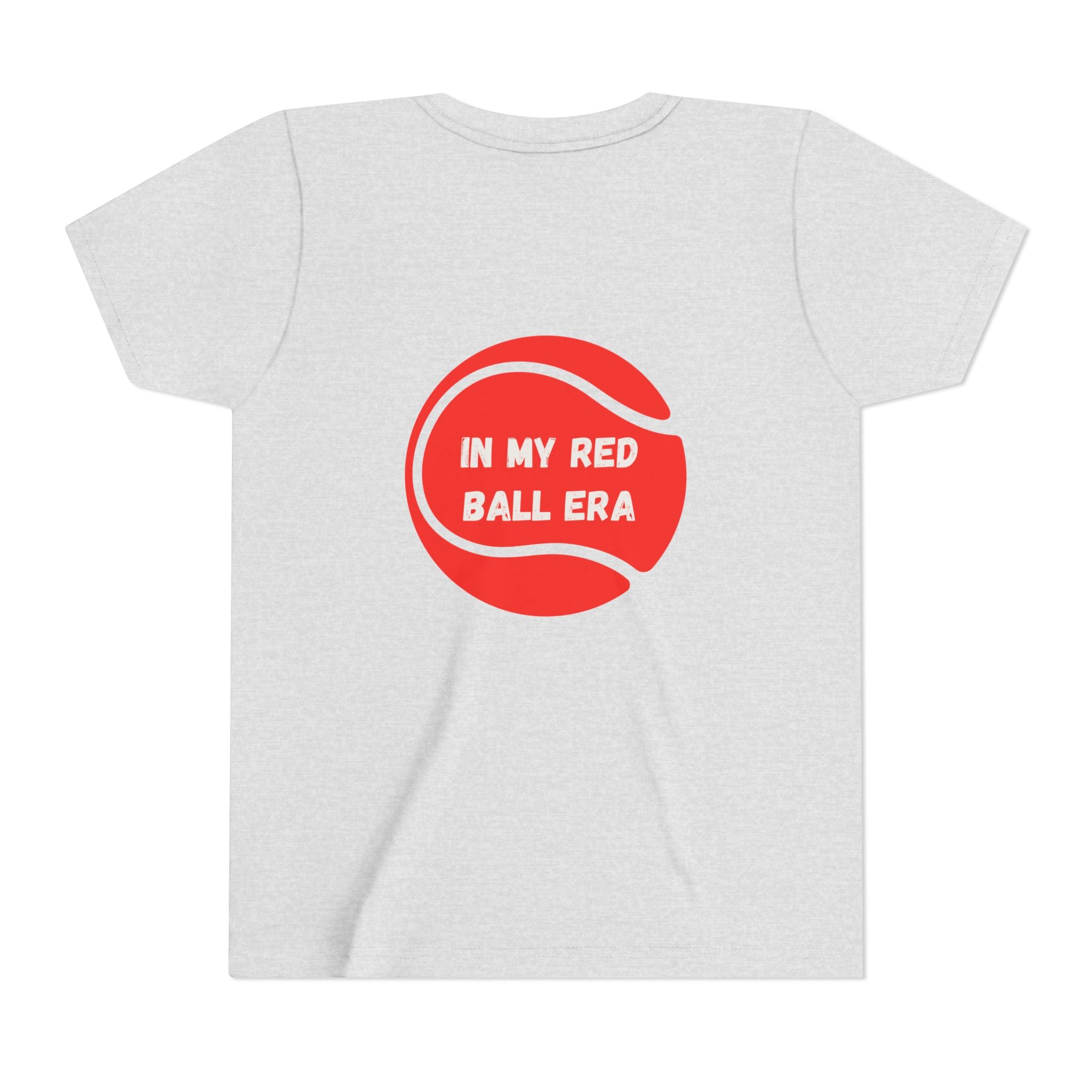 Boy's Junior's Tee - "In My Red Ball Era" Tennis T-Shirt