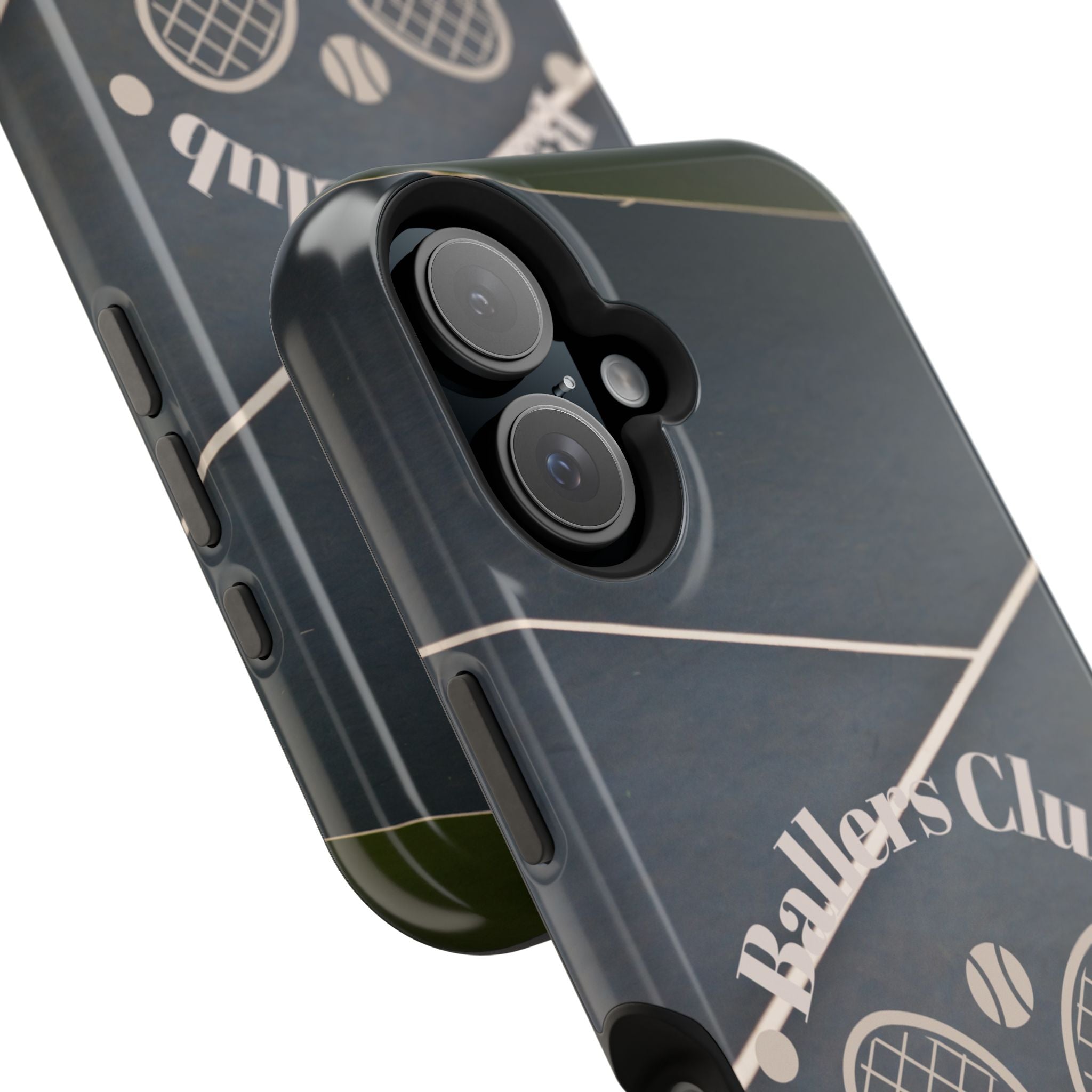 Tennis Impact-Resistant Phone Case — 'Ballers Club Est. 2025' Protective Cover