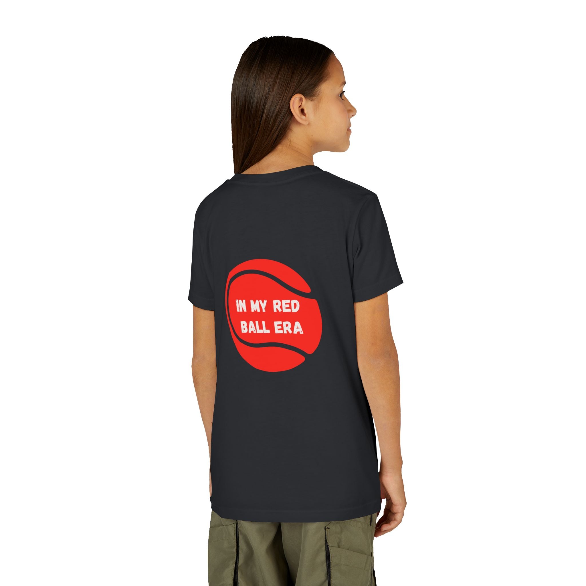 Girl's Junior's Tee - "In My Red Ball Era" Tennis T-Shirt