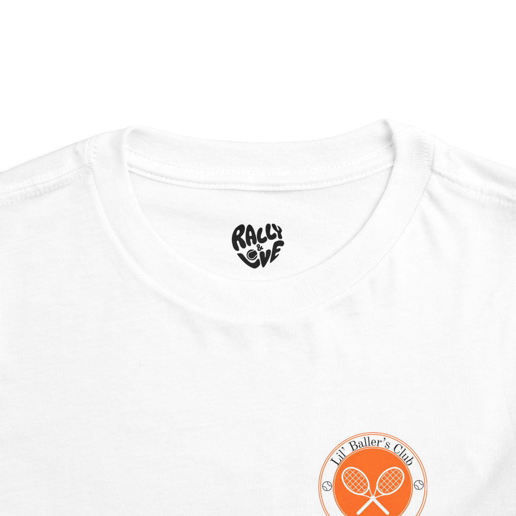 Boy's Toddler Junior Tee – "In My Orange Ball Era" Tennis Graphic Shirt