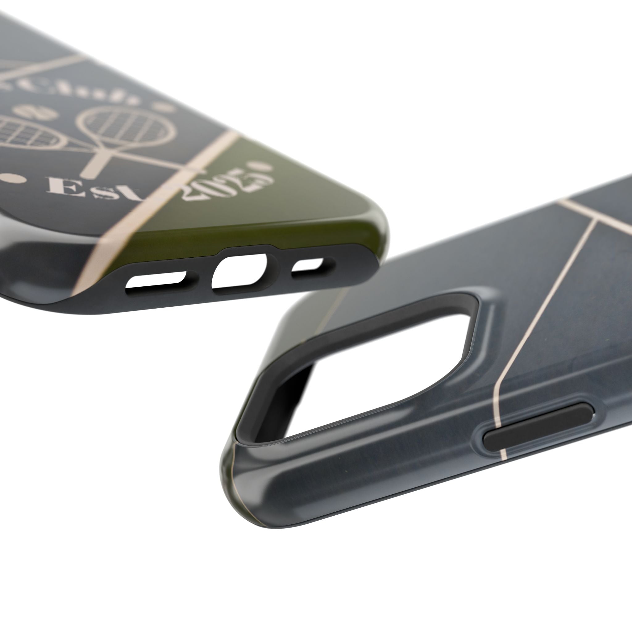 Tennis Impact-Resistant Phone Case — 'Ballers Club Est. 2025' Protective Cover