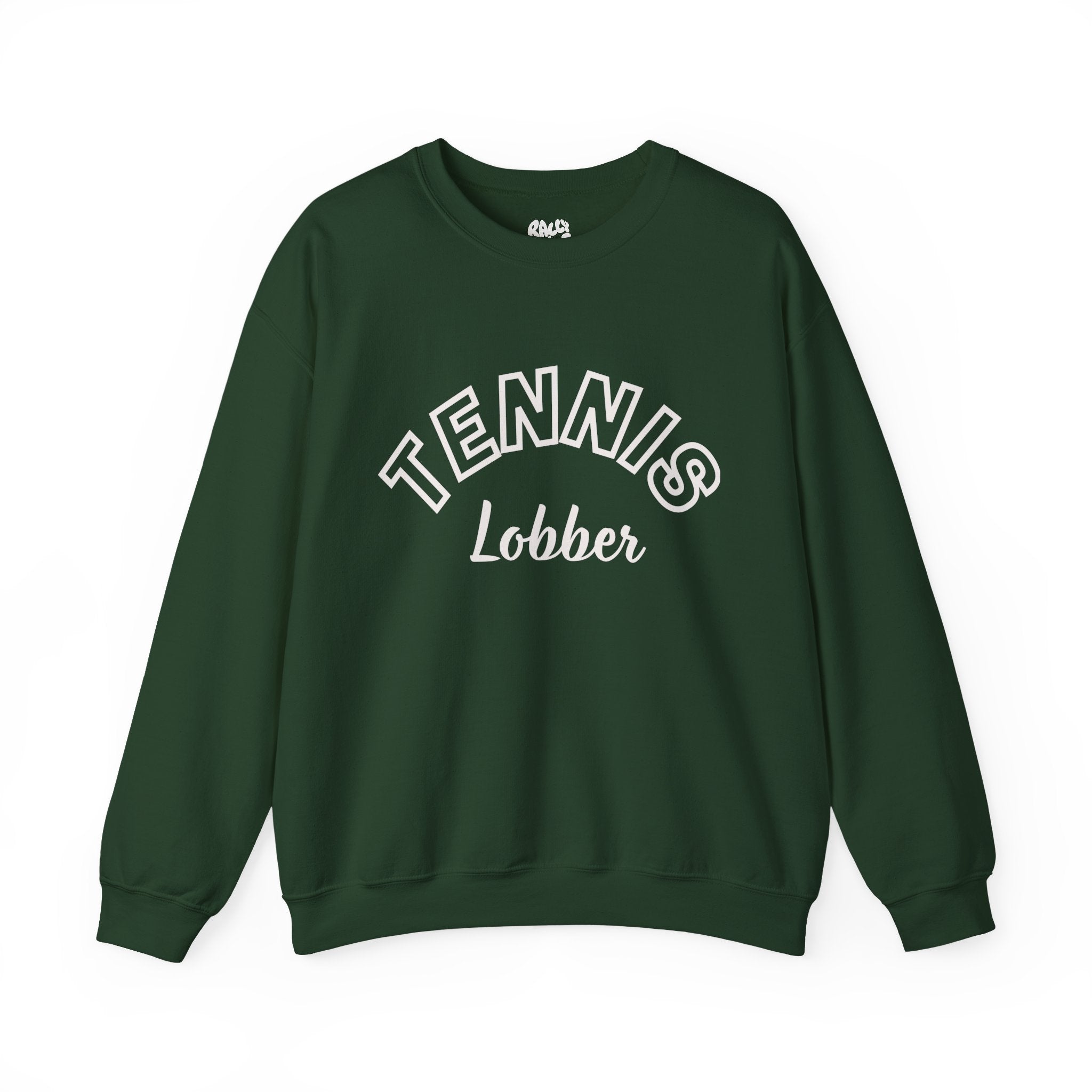 Women's Crewneck Sweatshirt — 'Tennis Lobbers/Lovers' Soft Pullover