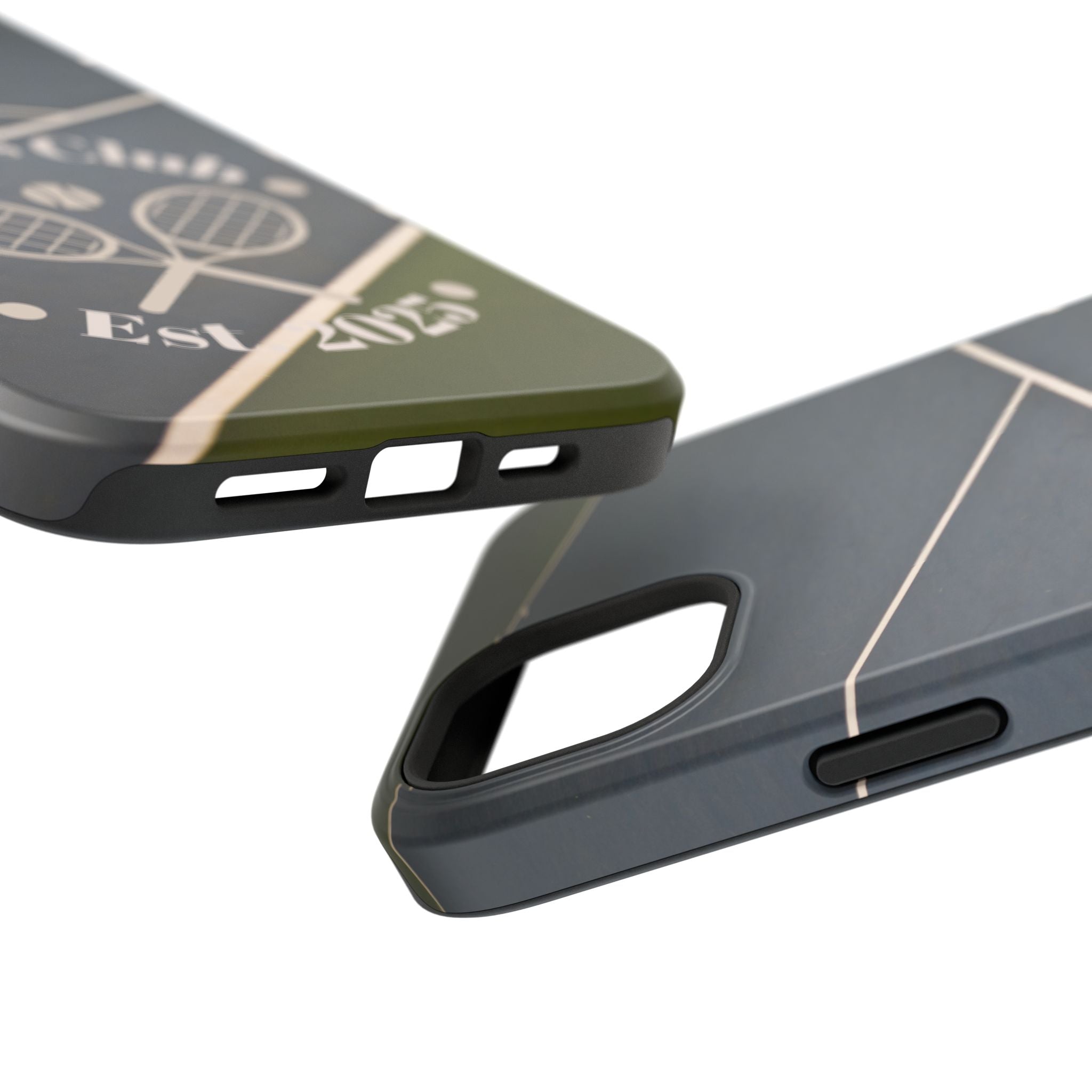 Tennis Impact-Resistant Phone Case — 'Ballers Club Est. 2025' Protective Cover