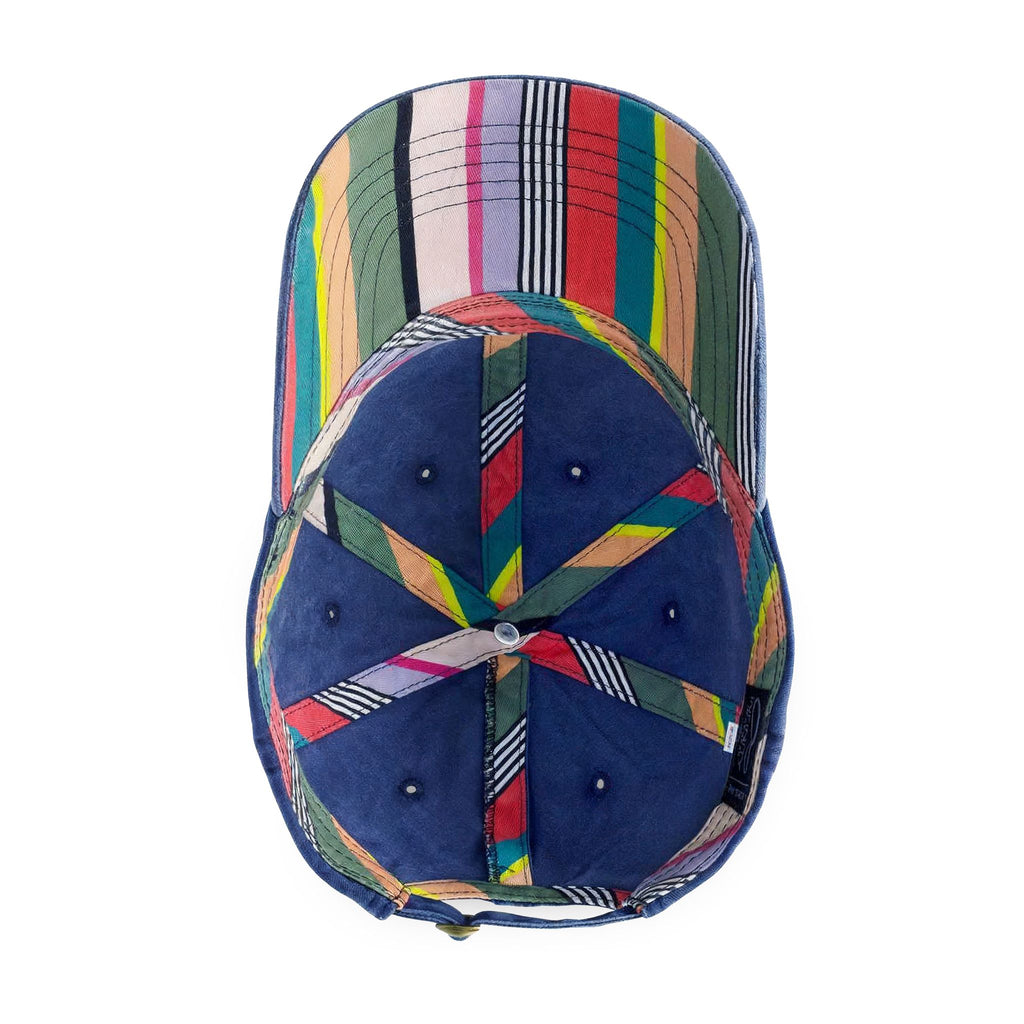 Women's Pigment-Dyed baseball Cap with Fashion Undervisor - White, Embroidered