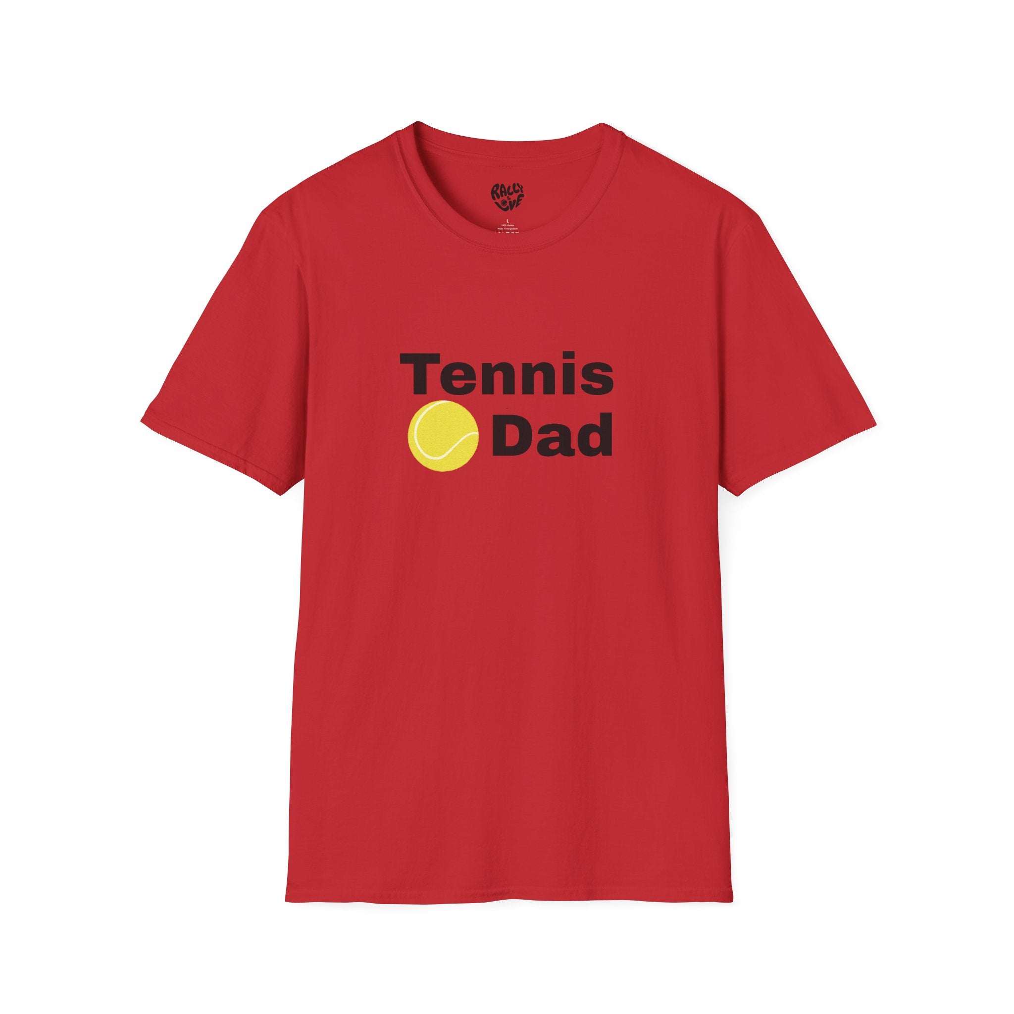 Men's T‑Shirt — 'Tennis dad' Tennis Ball Graphic Tee