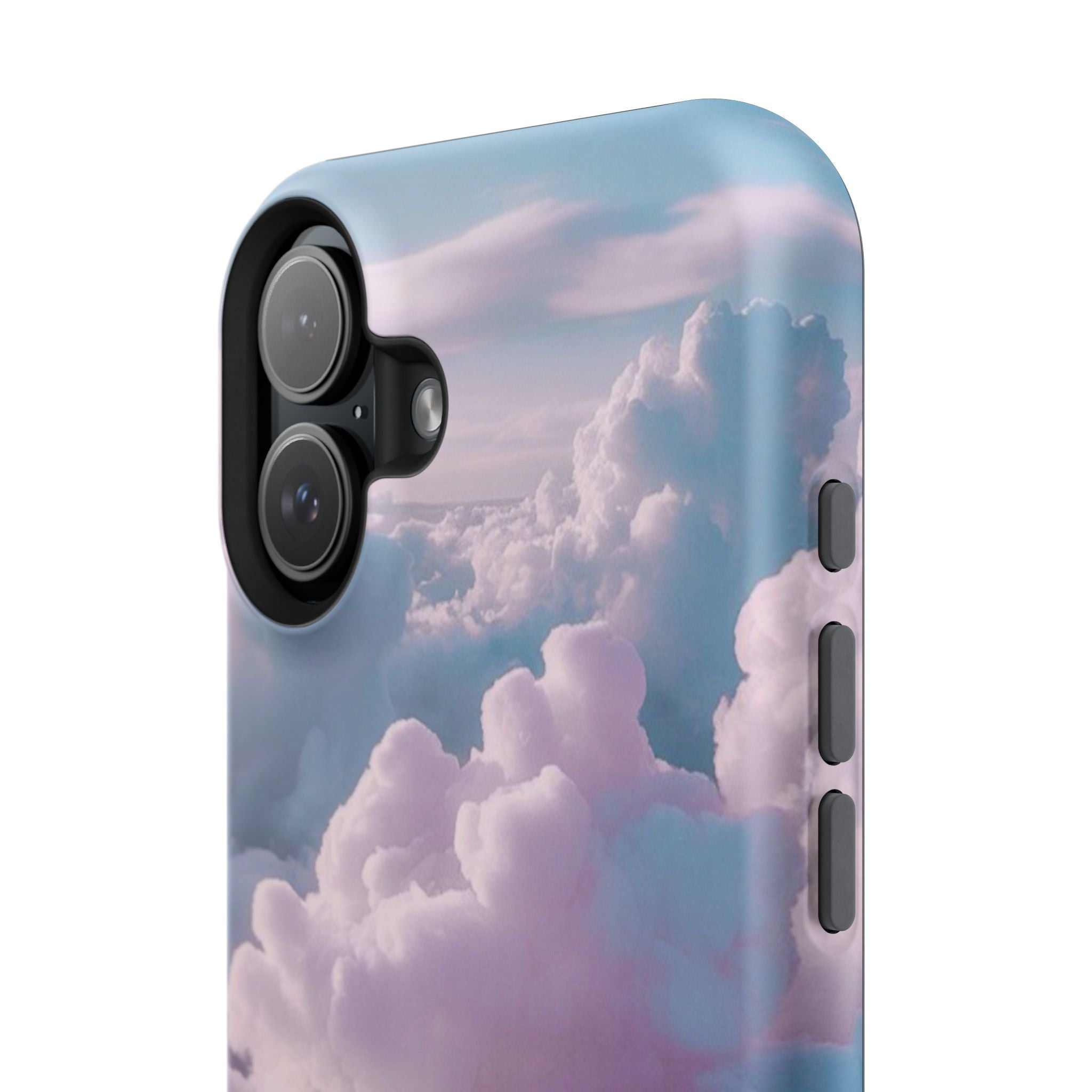 Impact-Resistant Phone Case — "Rally & Love" Clouds/Love in the Air