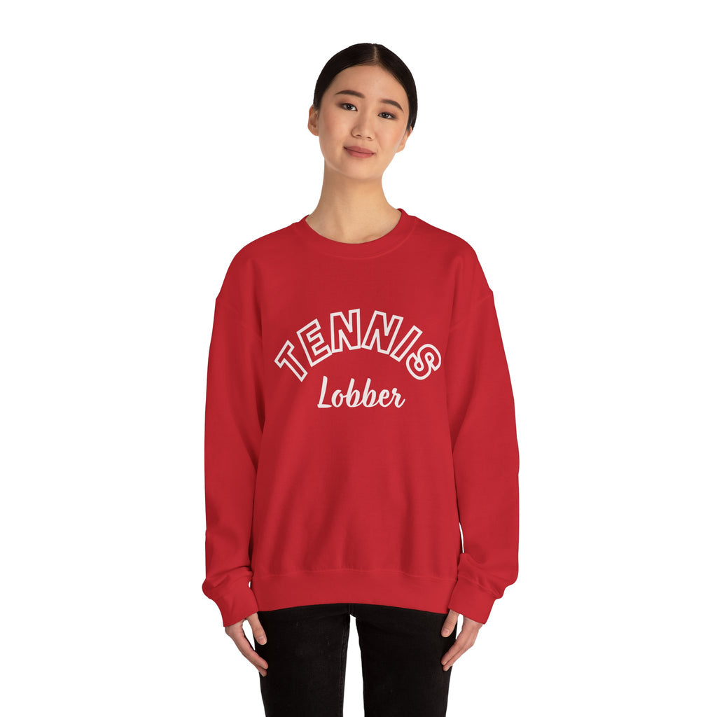 Women's Crewneck Sweatshirt — 'Tennis Lobbers/Lovers' Soft Pullover
